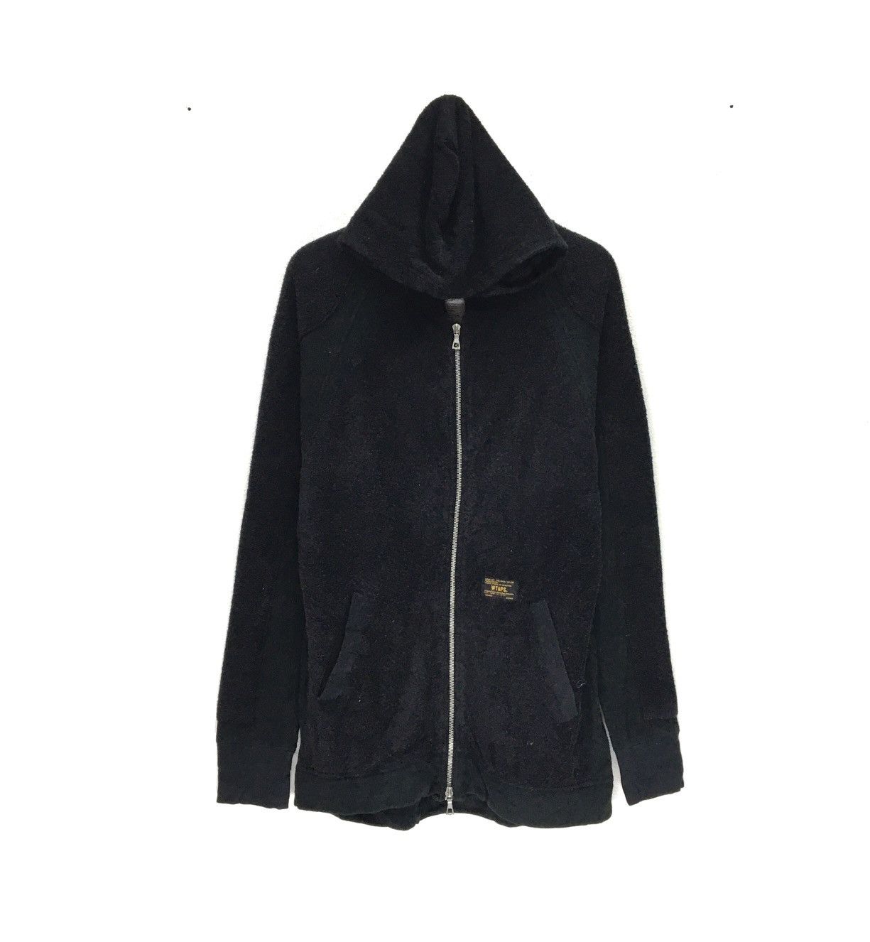 Japanese Brand × Wtaps WTAPS Zipped Up Plain Hoodie Size US S / EU 44-46 / 1 - 1 Thumbnail