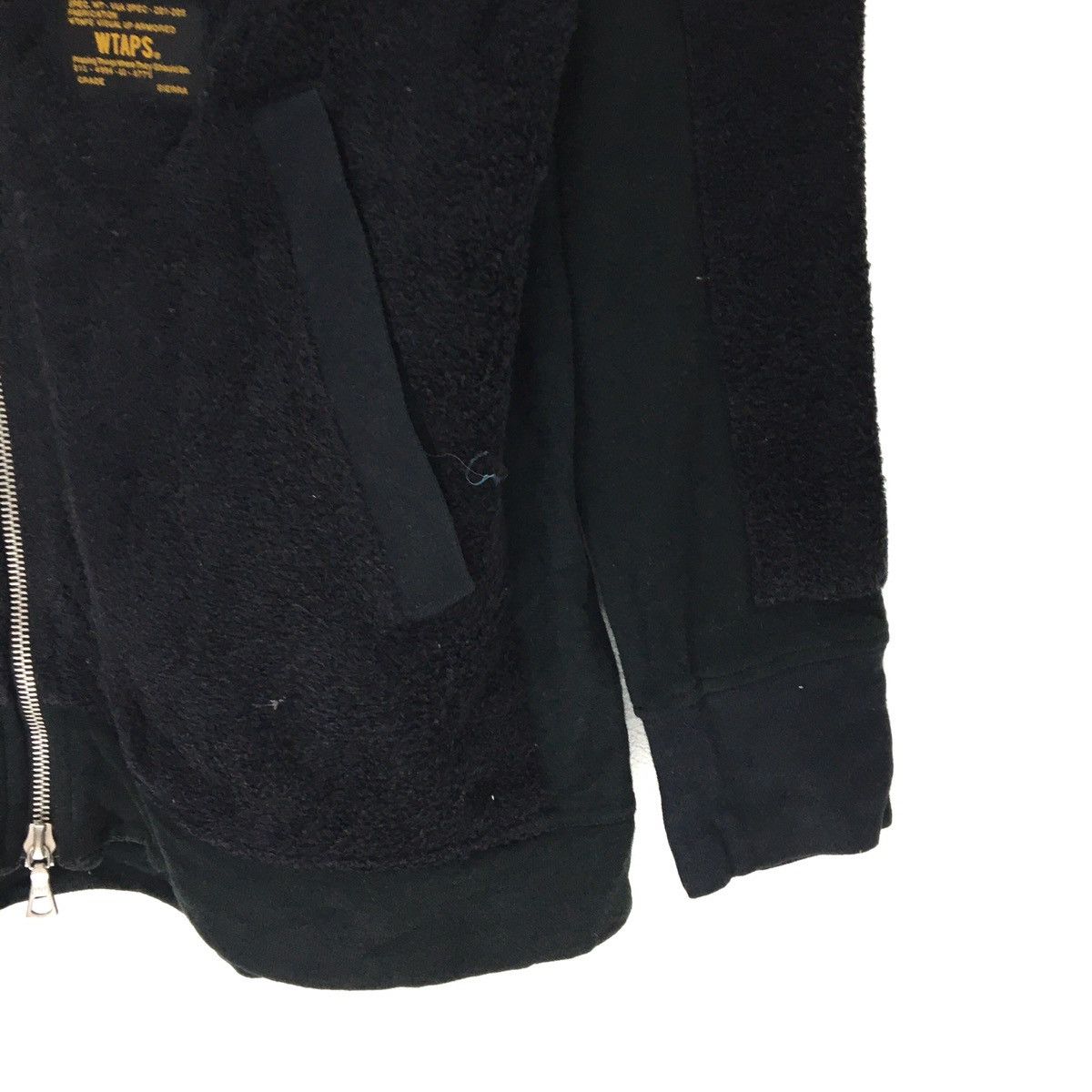 Japanese Brand × Wtaps WTAPS Zipped Up Plain Hoodie Size US S / EU 44-46 / 1 - 7 Thumbnail