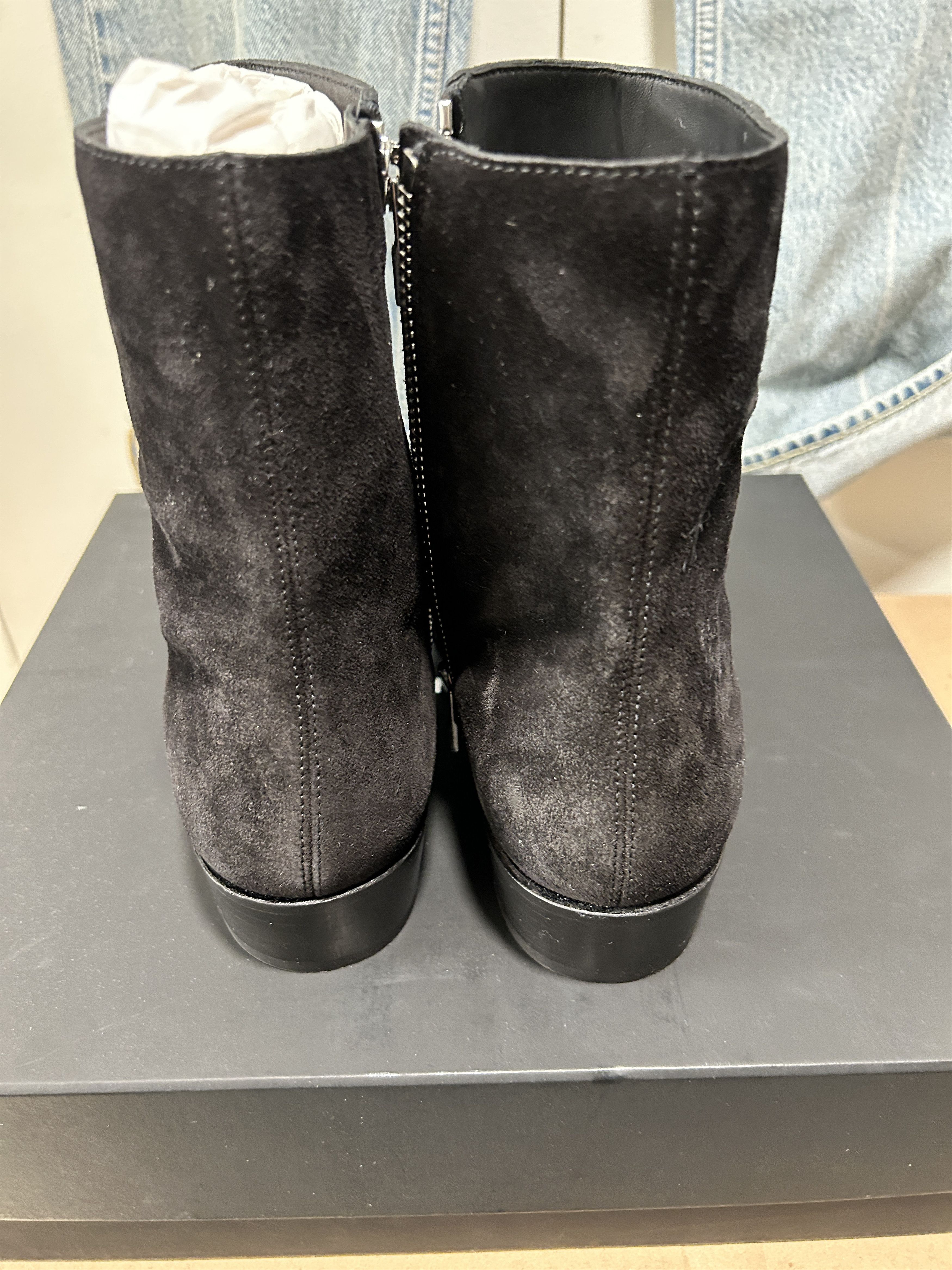 Amiri Amiri Skinny Stack boots Black Chelsea Zip Size US 10 / EU 43 - 6 Thumbnail