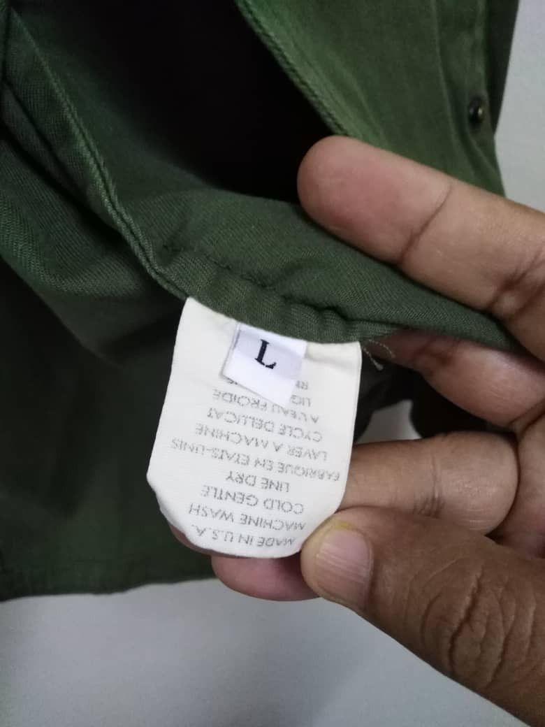 Elizabeth and James Made In Usa Parkas Green Army Parkas Elizabeth And James Size US L / EU 52-54 / 3 - 9 Thumbnail
