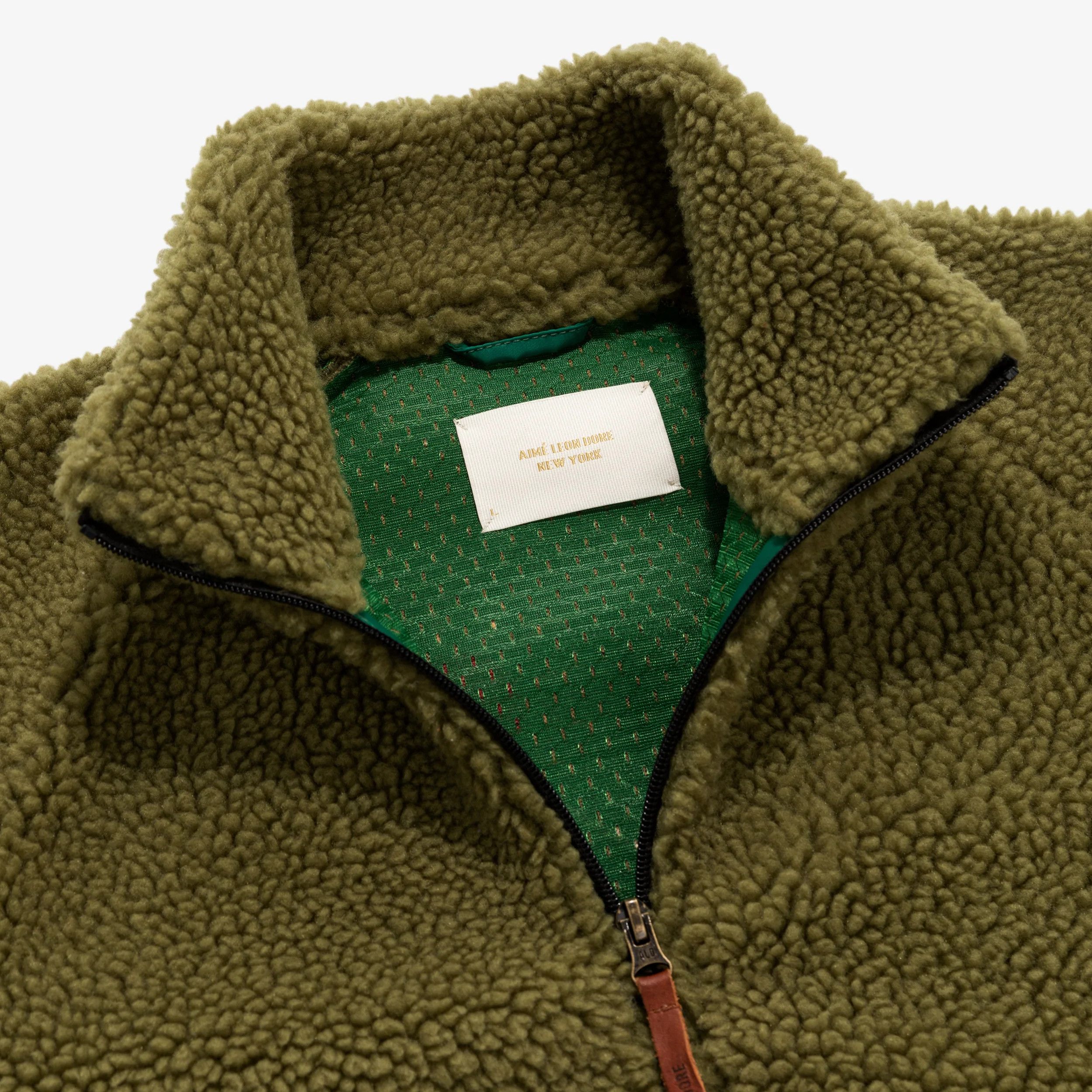 Aime Leon Dore Village Fleece Jacket Size US XXL / EU 58 / 5 - 4 Thumbnail