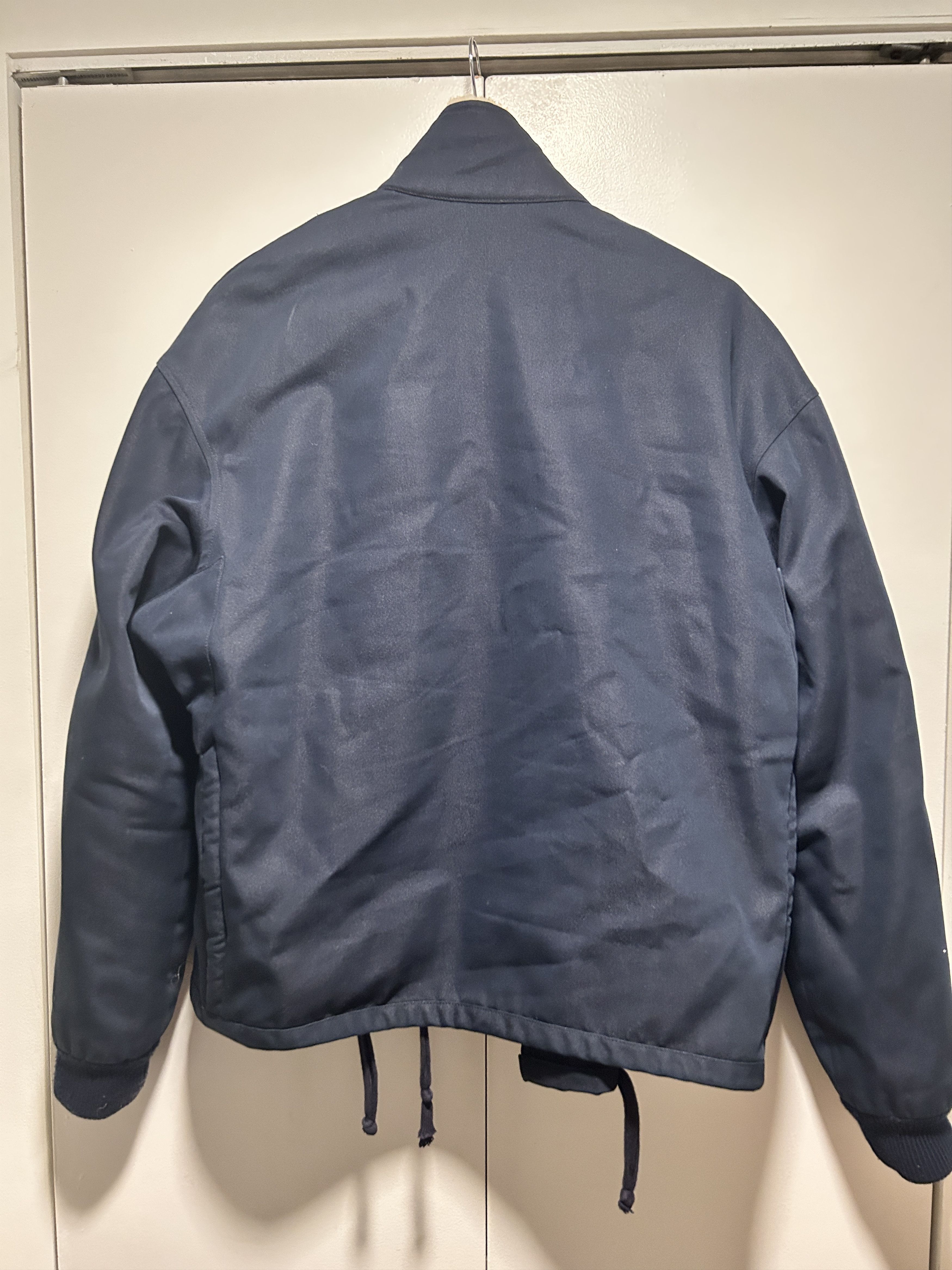A.P.C. × Kanye West A.P.C. × KANYE WEST shearling bomber navy sheep lined jacket Size US M / EU 48-50 / 2 - 3 Thumbnail