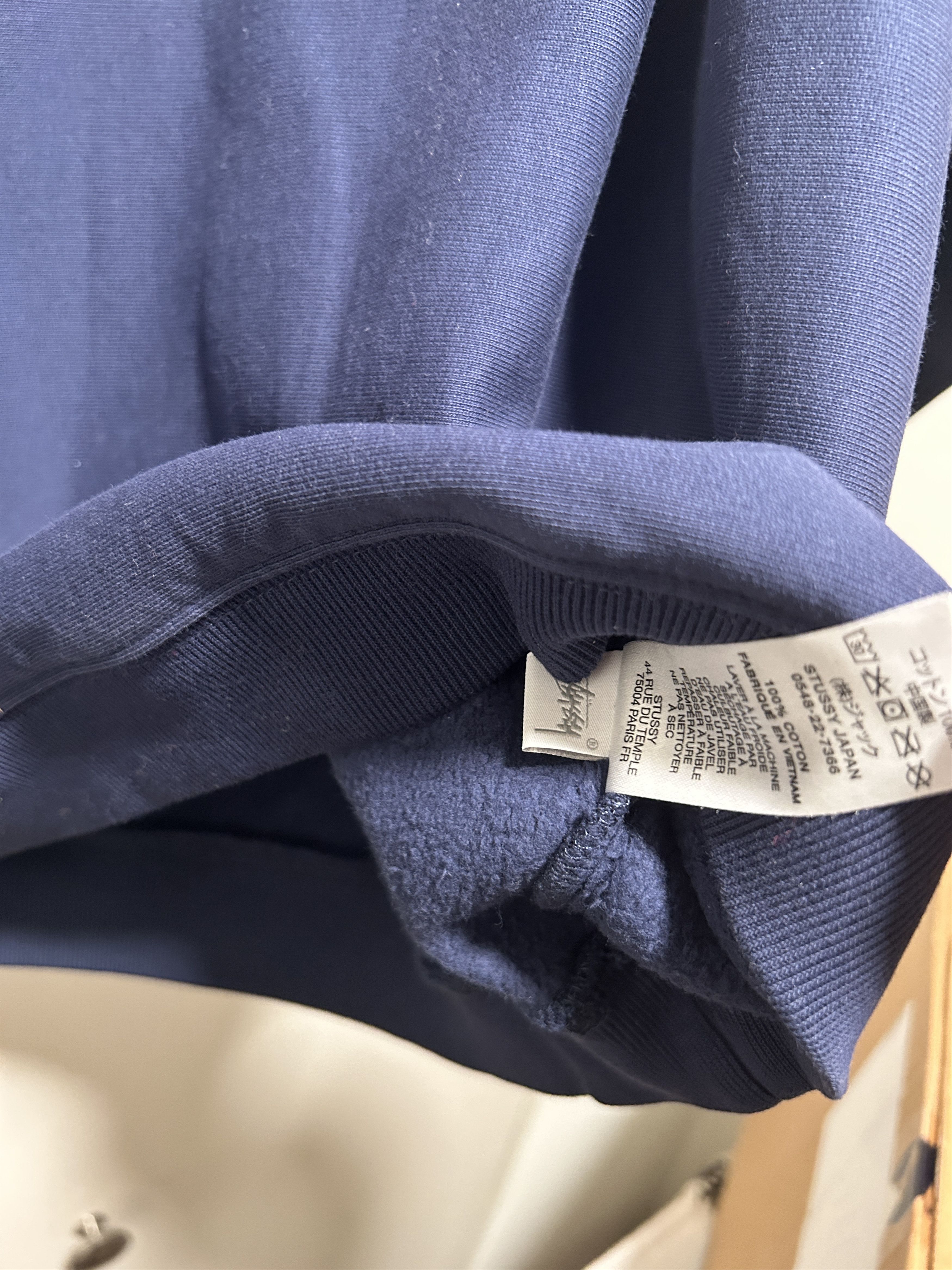 Stussy Stussy Relaxed Oversized Stussy Sport Graphic Crew Navy Size US XXL / EU 58 / 5 - 5 Thumbnail
