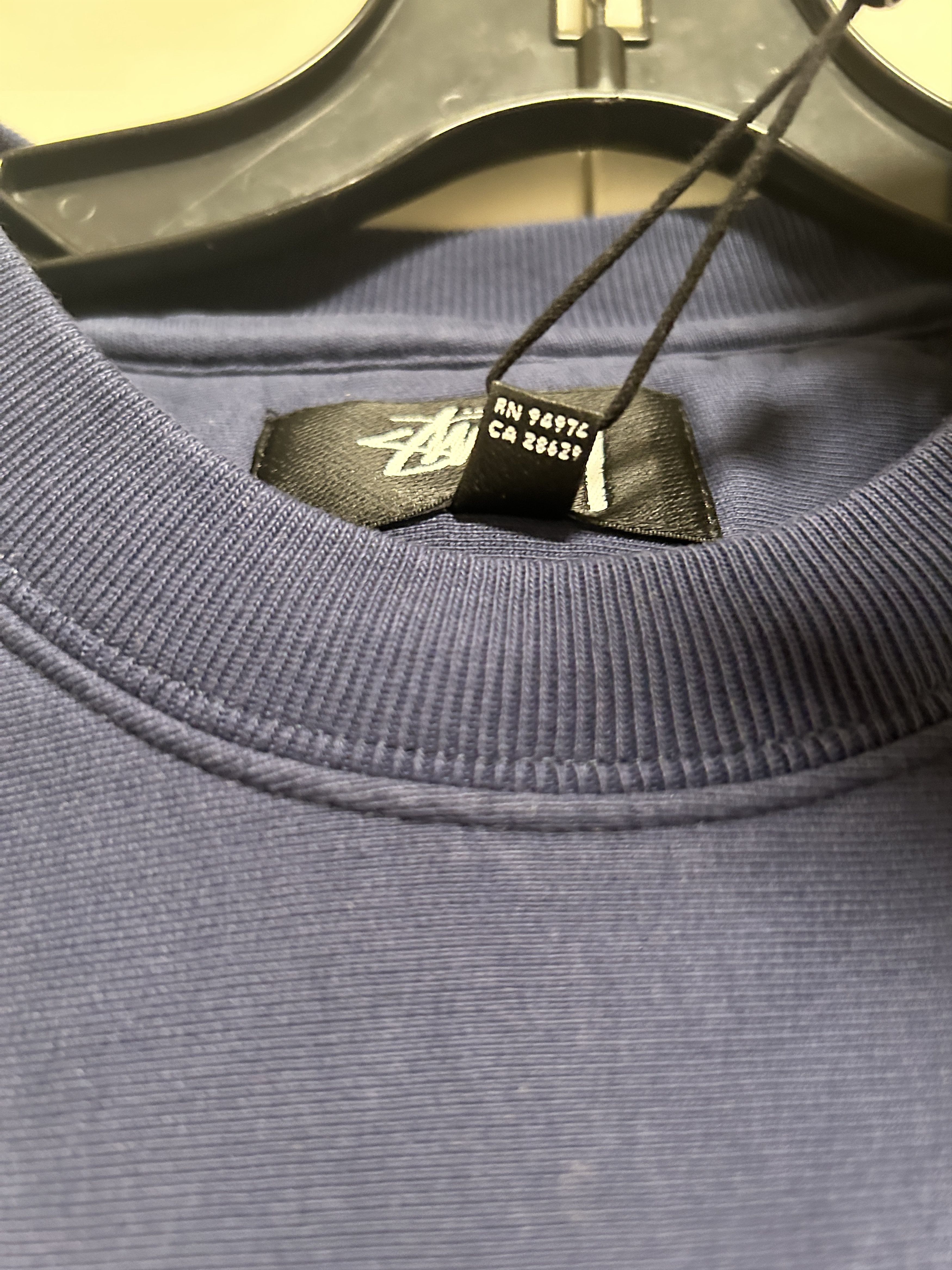 Stussy Stussy Relaxed Oversized Stussy Sport Graphic Crew Navy Size US XXL / EU 58 / 5 - 3 Thumbnail