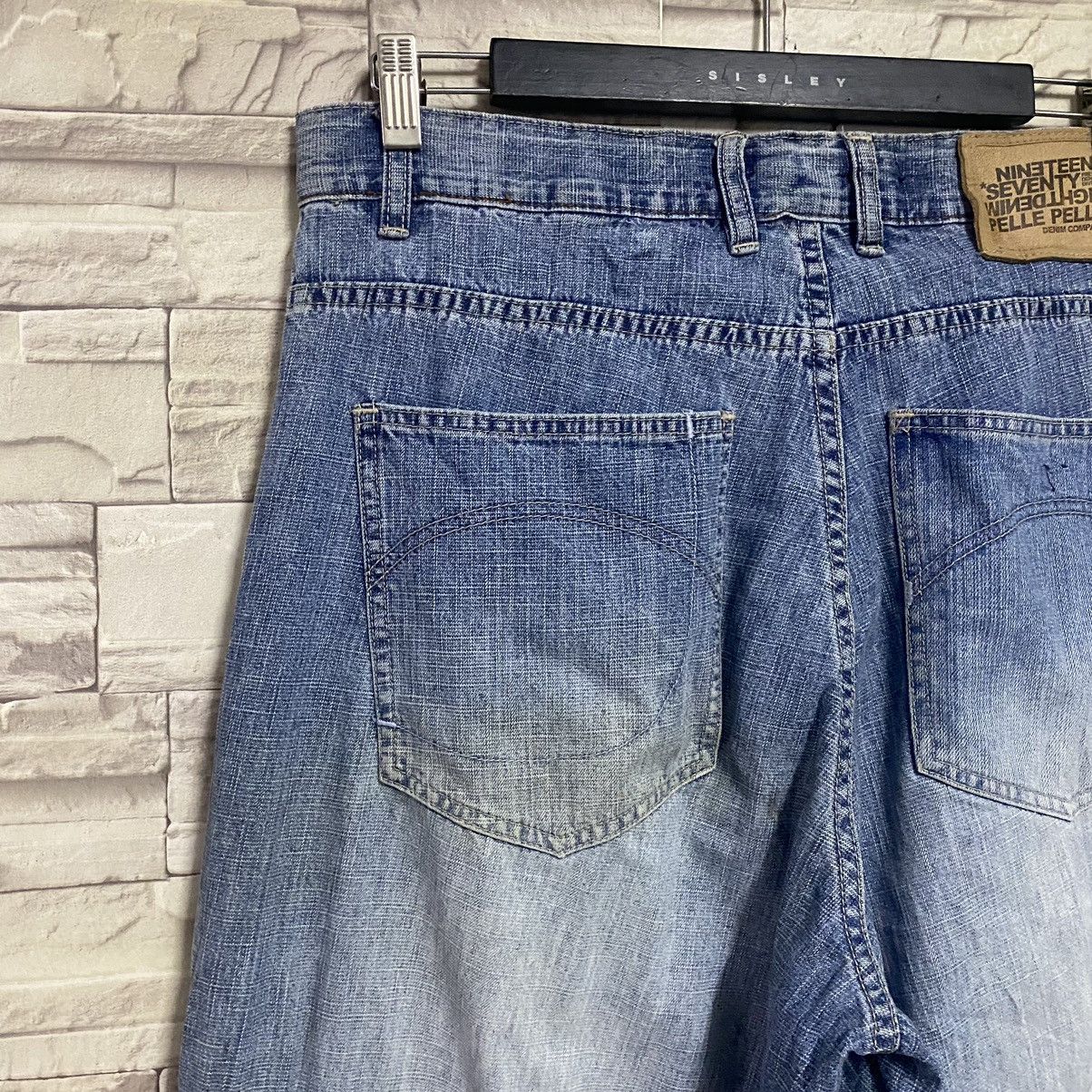Marc Buchanan × Pelle Pelle Vintage Pelle Pelle Denim Multi Pocket Baggy Pants Size US 34 / EU 50 - 13 Thumbnail