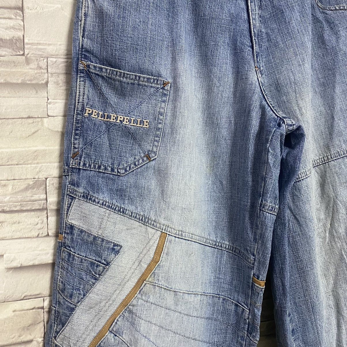 Marc Buchanan × Pelle Pelle Vintage Pelle Pelle Denim Multi Pocket Baggy Pants Size US 34 / EU 50 - 6 Thumbnail