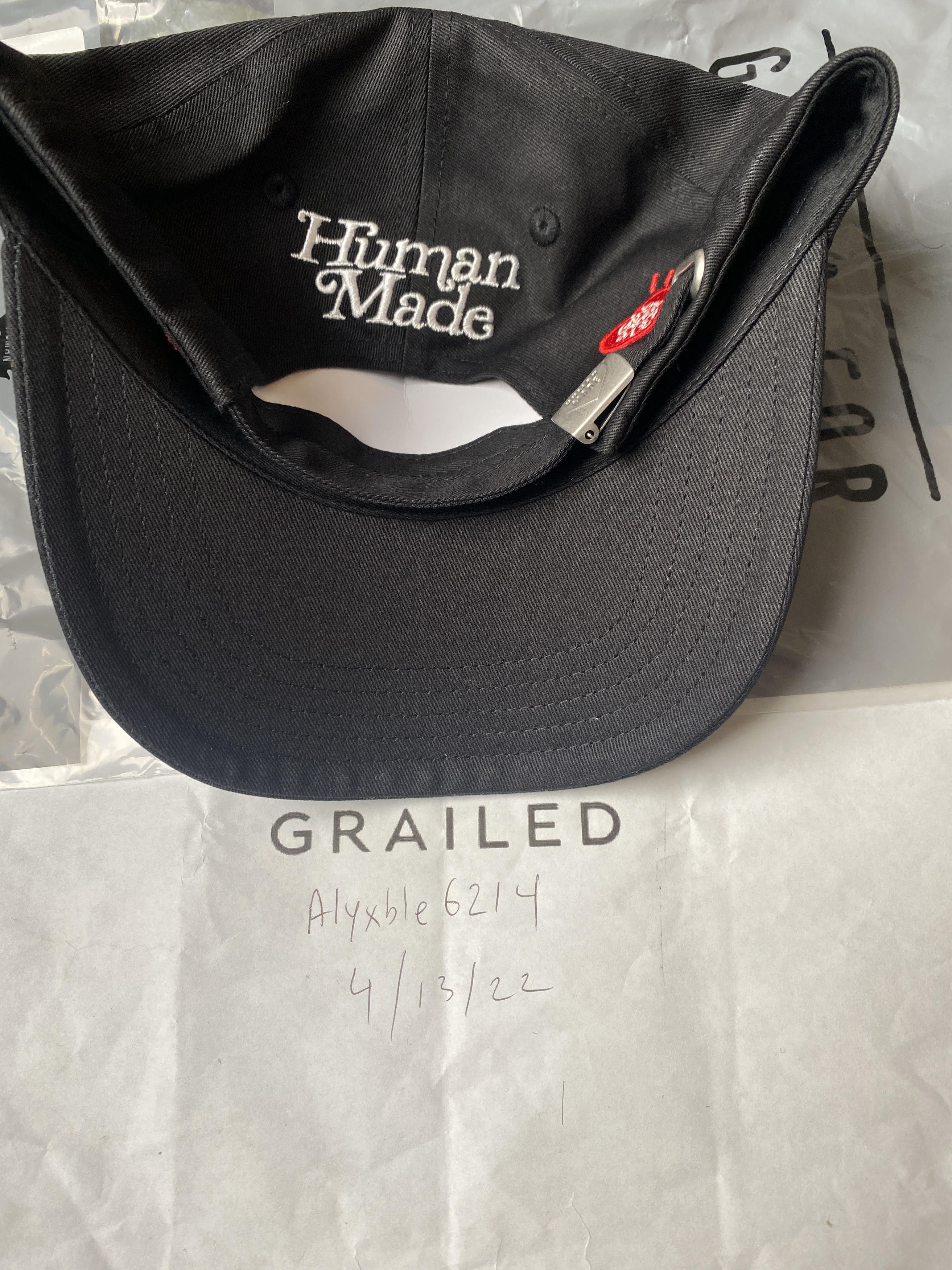 Human Made 6 panel cap - black | Grailed