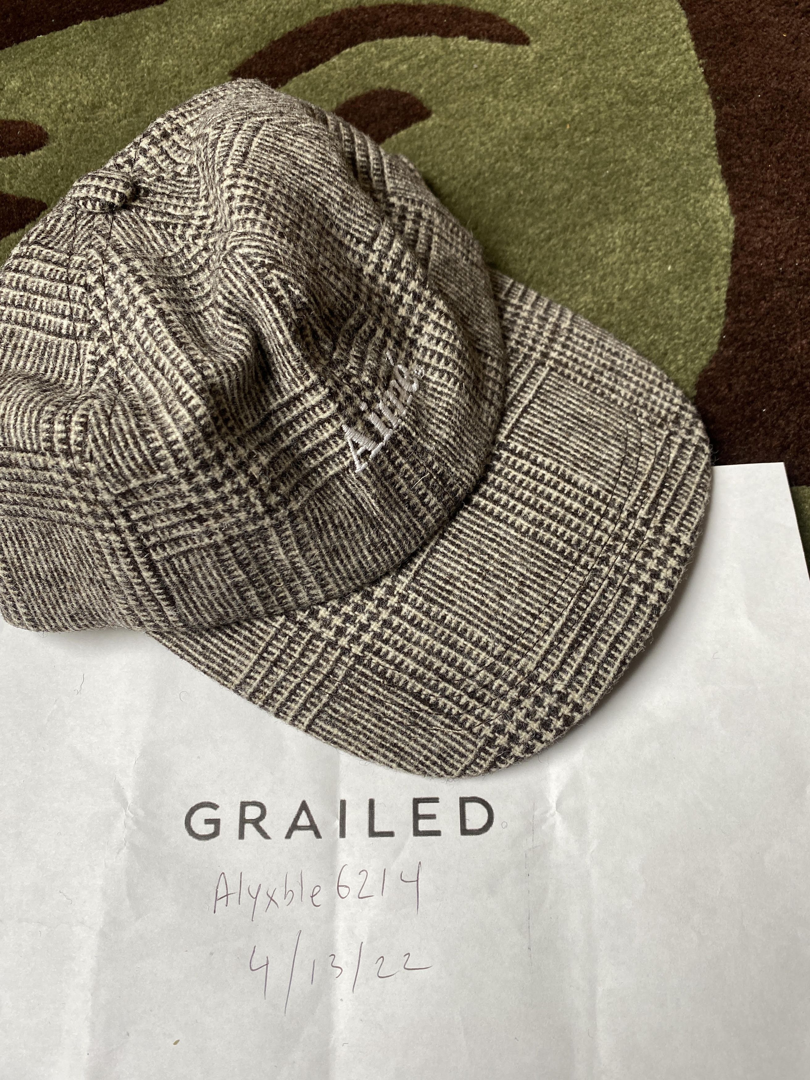 Aime Leon Dore Aime Leon Dore Wool Logo Hat -Grey Size ONE SIZE - 3 Thumbnail