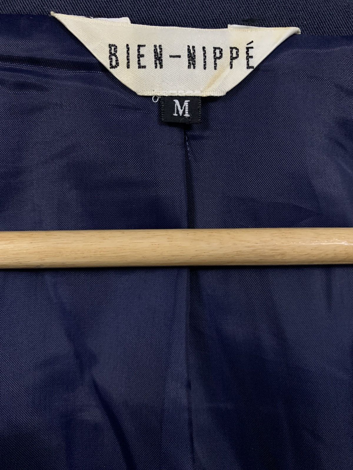 Japanese Brand Vintage Japanese Brand Bien-Nippe’ Navy Blazer Jacket Size M / US 6-8 / IT 42-44 - 18 Thumbnail