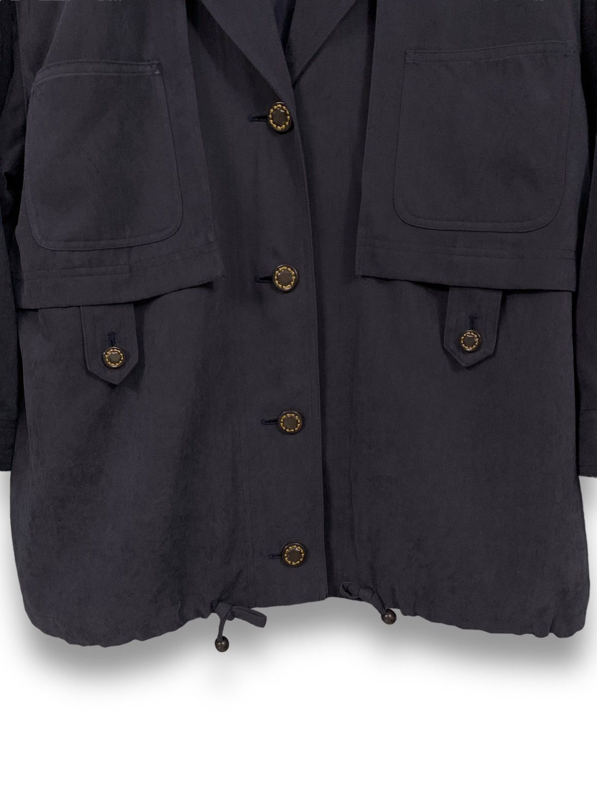 Japanese Brand Vintage Japanese Brand Bien-Nippe’ Navy Blazer Jacket Size M / US 6-8 / IT 42-44 - 9 Thumbnail