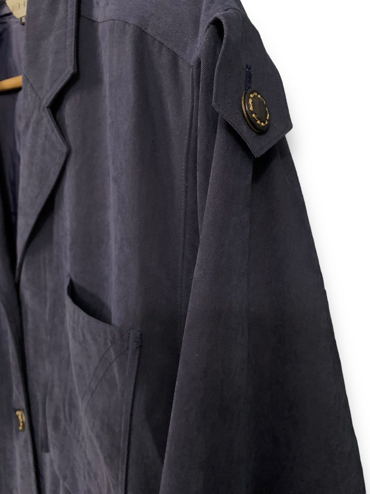 Japanese Brand Vintage Japanese Brand Bien-Nippe’ Navy Blazer Jacket Size M / US 6-8 / IT 42-44 - 15 Thumbnail