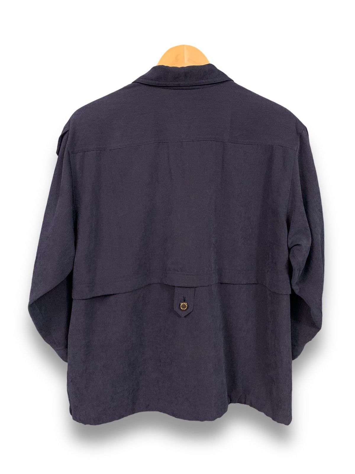 Japanese Brand Vintage Japanese Brand Bien-Nippe’ Navy Blazer Jacket Size M / US 6-8 / IT 42-44 - 2 Thumbnail