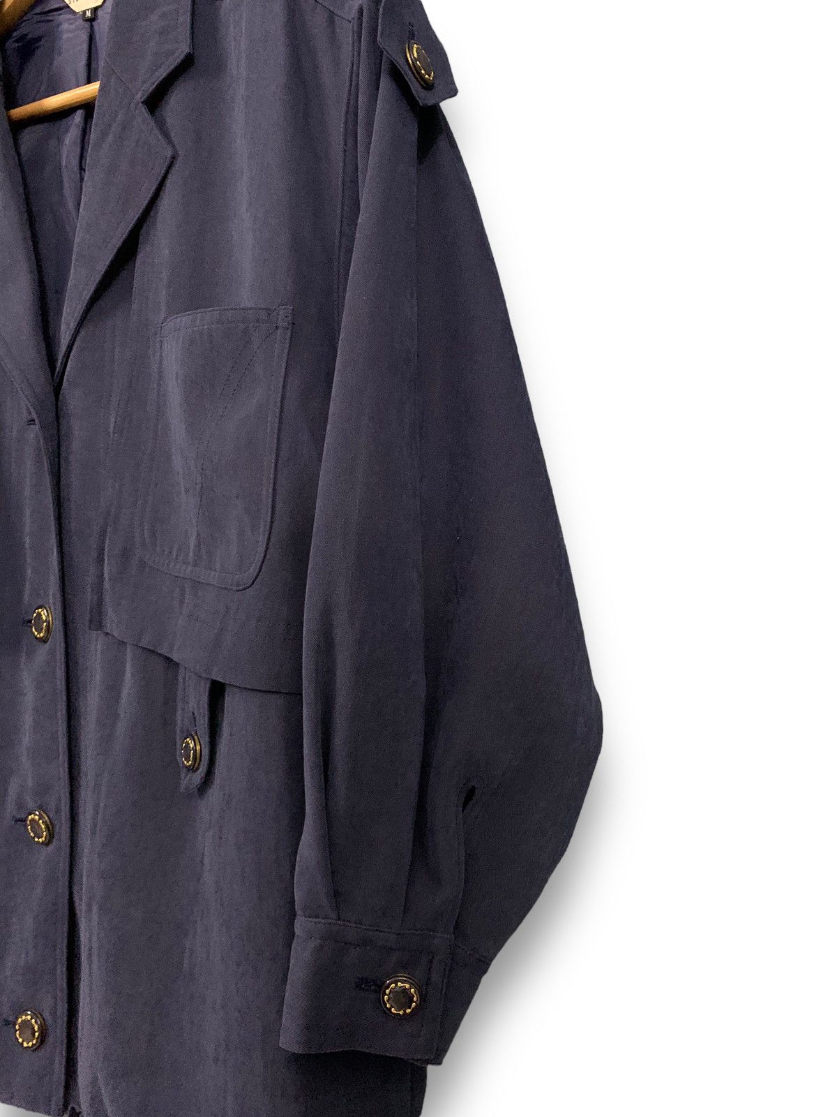 Japanese Brand Vintage Japanese Brand Bien-Nippe’ Navy Blazer Jacket Size M / US 6-8 / IT 42-44 - 13 Thumbnail