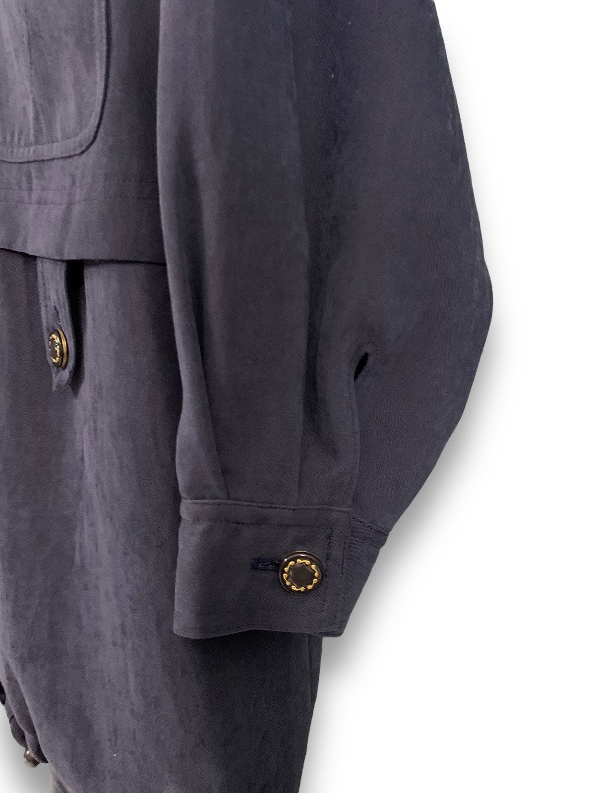 Japanese Brand Vintage Japanese Brand Bien-Nippe’ Navy Blazer Jacket Size M / US 6-8 / IT 42-44 - 14 Thumbnail