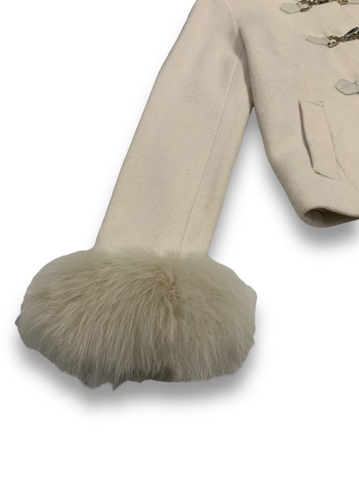 Japanese Brand Japanese Brand Misch Masch Real Fox Fur Buckle Coat Jacket Size M / US 6-8 / IT 42-44 - 12 Thumbnail