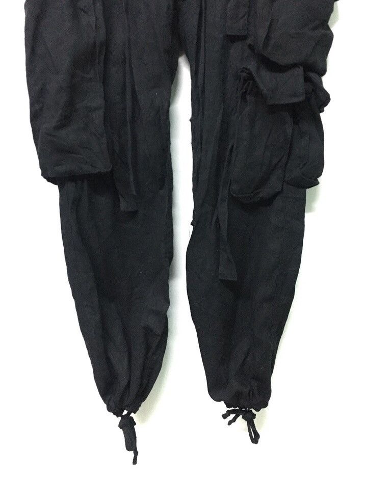 BUFFALO BOBS × Japanese Brand Parahute Boundage Cargo Pants inspire yohji yamamoto Size US 31 - 3 Thumbnail