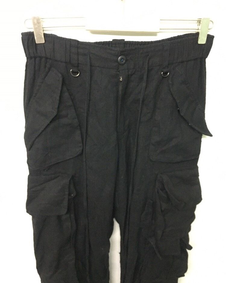 BUFFALO BOBS × Japanese Brand Parahute Boundage Cargo Pants inspire yohji yamamoto Size US 31 - 6 Thumbnail