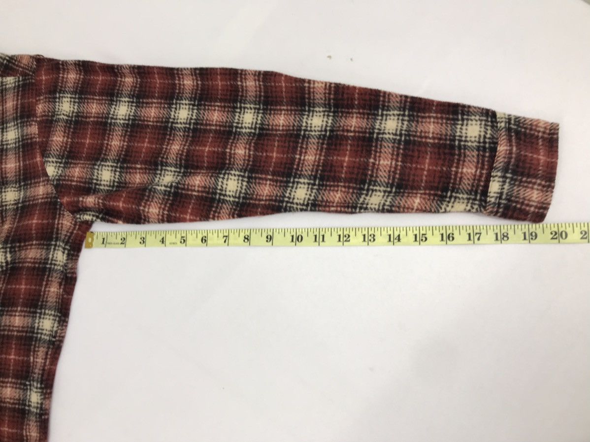 Flannel × Japanese Brand Closshi Flannel Shadow Plaid Check Streetwear Size US L / EU 52-54 / 3 - 5 Thumbnail
