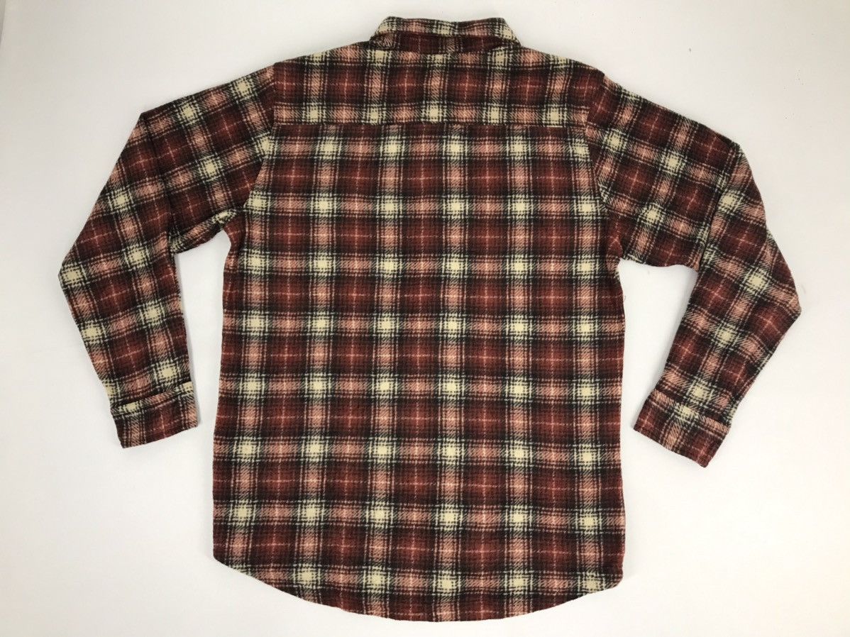 Flannel × Japanese Brand Closshi Flannel Shadow Plaid Check Streetwear Size US L / EU 52-54 / 3 - 2 Thumbnail