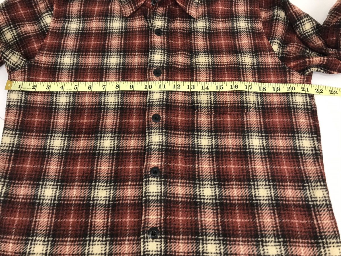 Flannel × Japanese Brand Closshi Flannel Shadow Plaid Check Streetwear Size US L / EU 52-54 / 3 - 3 Thumbnail