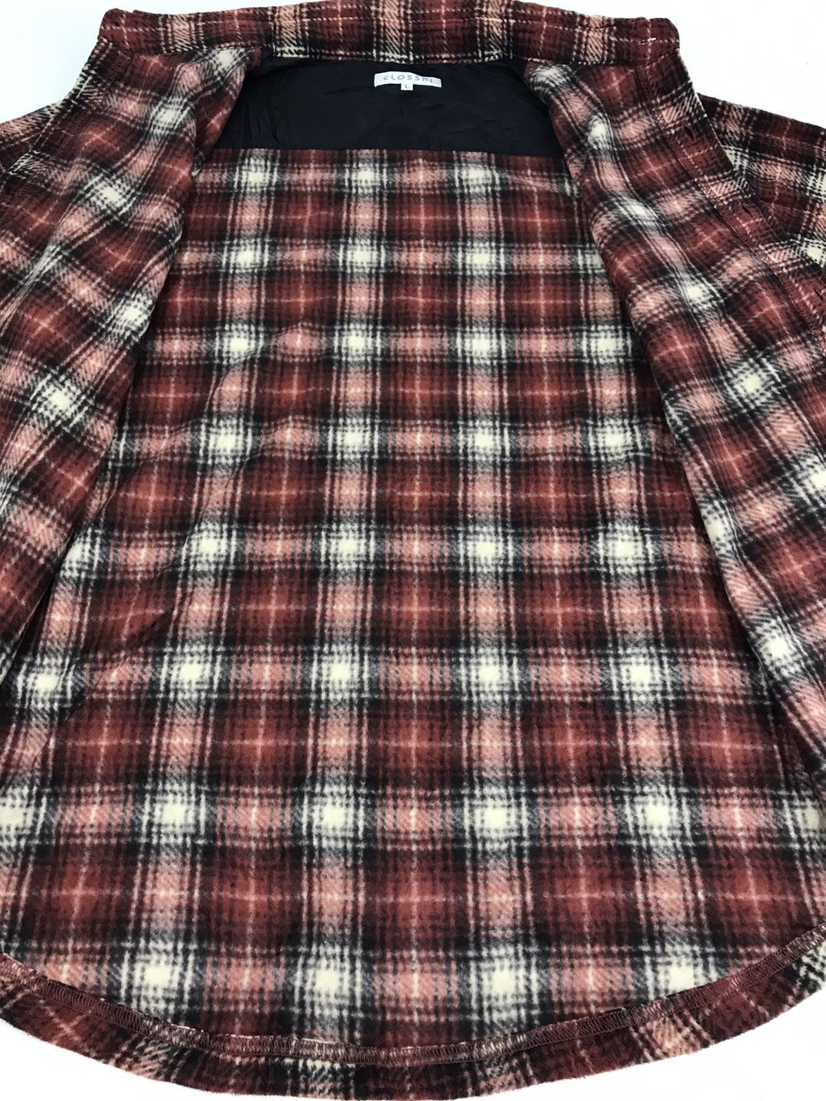 Flannel × Japanese Brand Closshi Flannel Shadow Plaid Check Streetwear Size US L / EU 52-54 / 3 - 9 Thumbnail