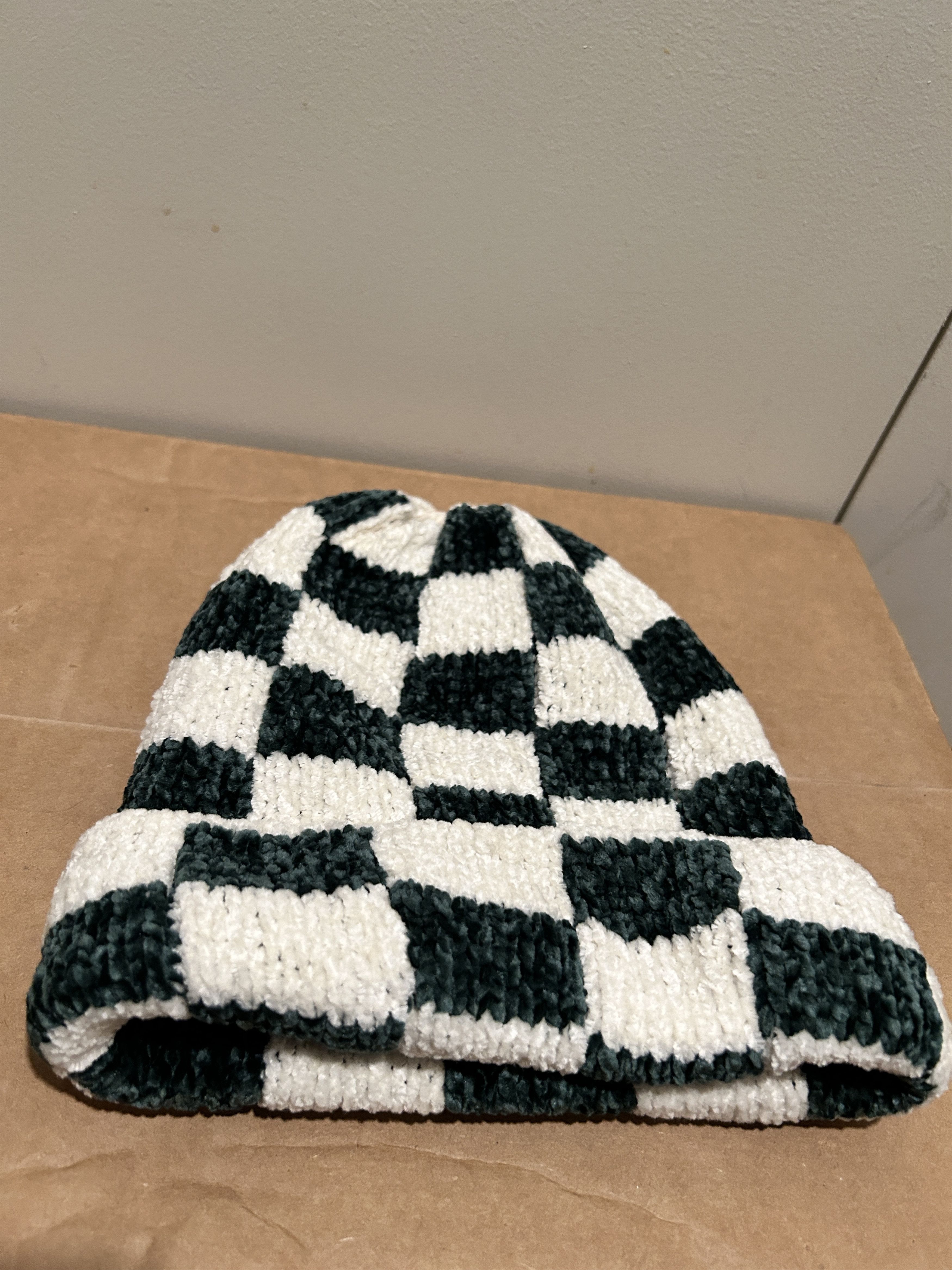 Stussy stussy crochet checker beanie Size ONE SIZE - 2 Thumbnail