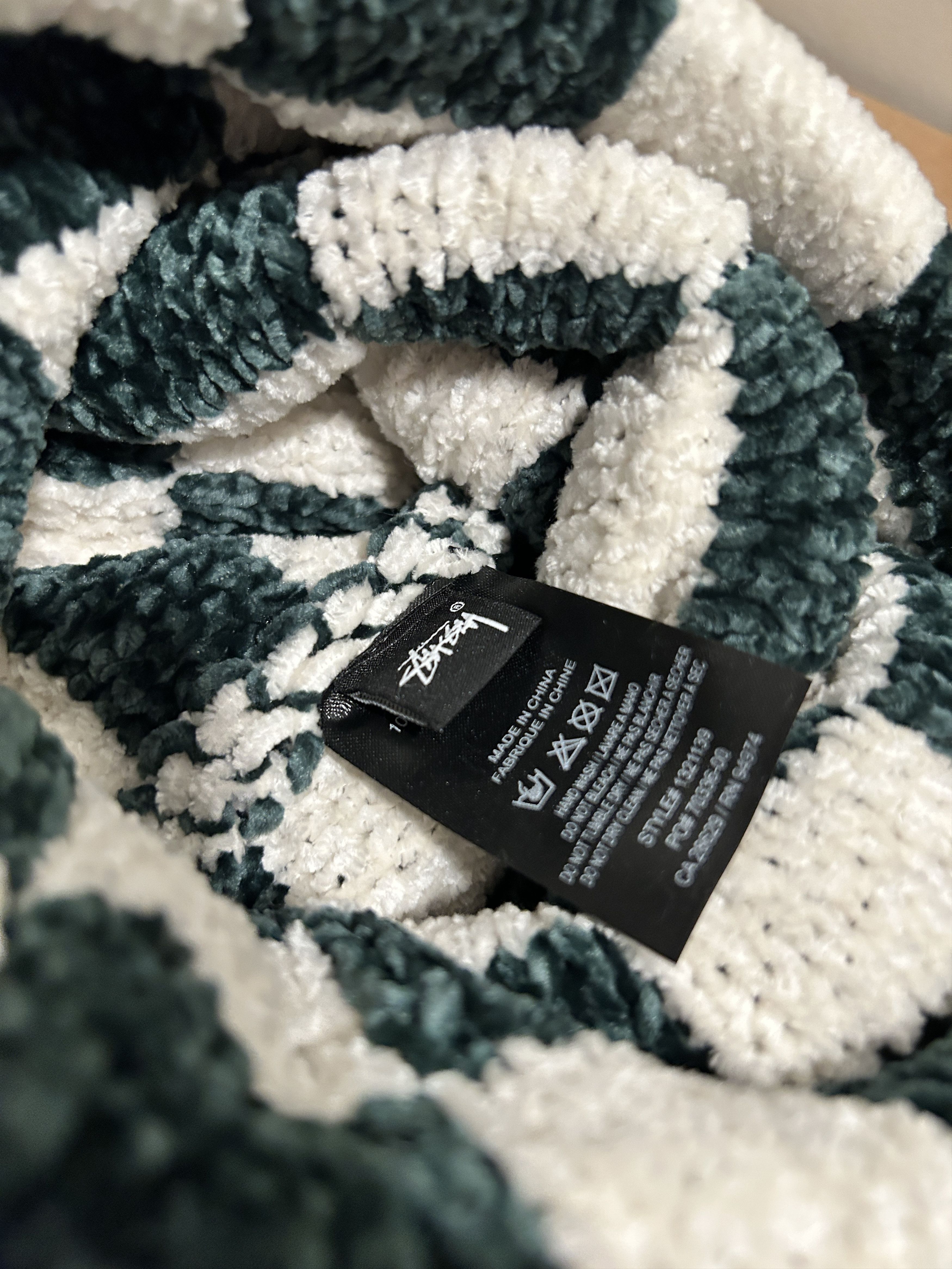 Stussy stussy crochet checker beanie Size ONE SIZE - 4 Thumbnail