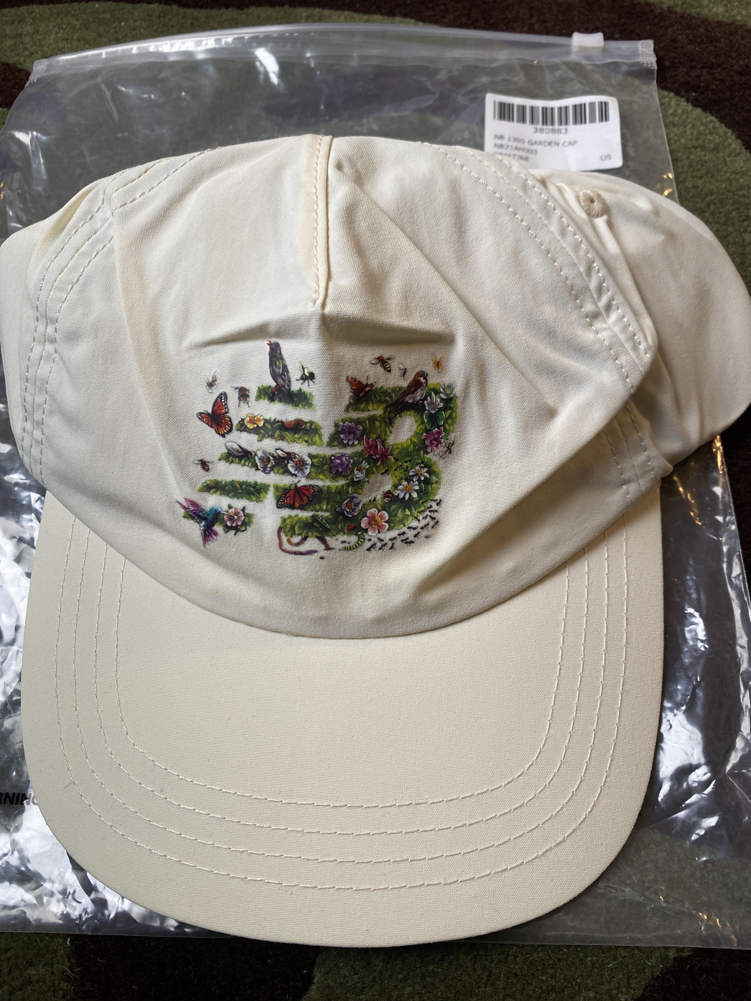 Aime Leon Dore ALD / New Balance Logo Hat White HAT cap Garden