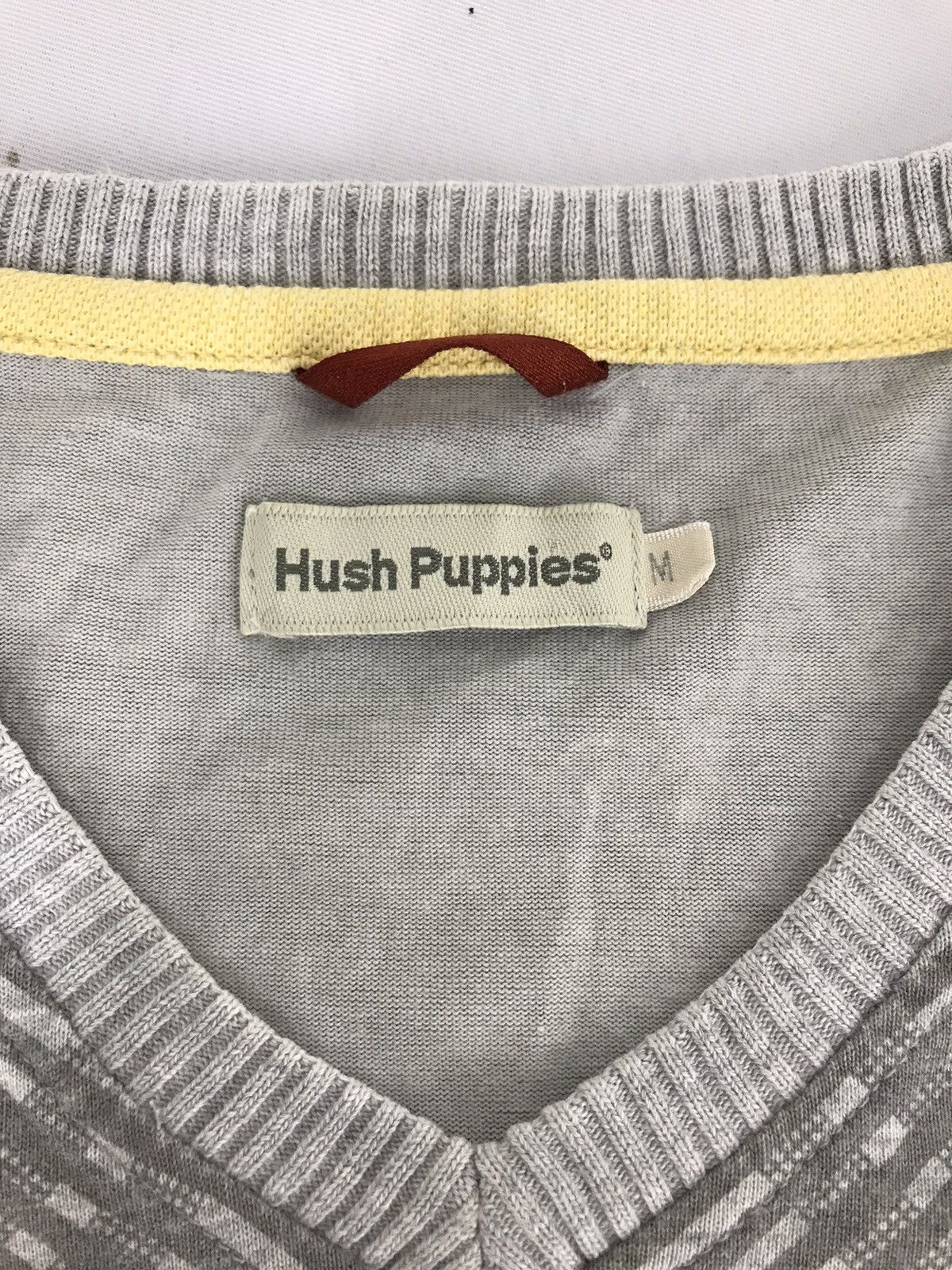 Hush Puppies Hush Puppies Vneck Plaid Check Design Unisex Size US S / EU 44-46 / 1 - 3 Thumbnail