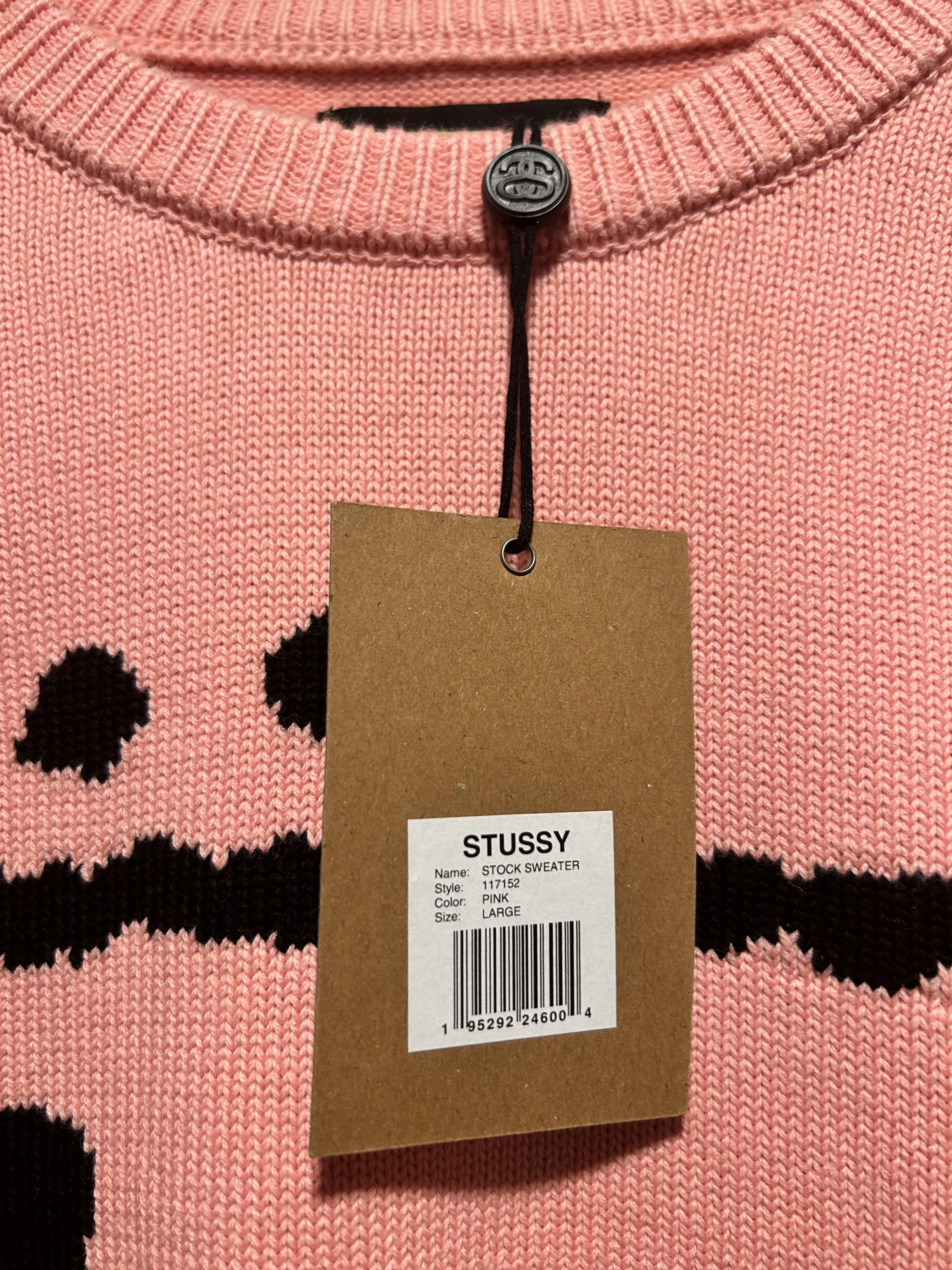 Stussy stussy stock sweater Size US L / EU 52-54 / 3 - 3 Thumbnail
