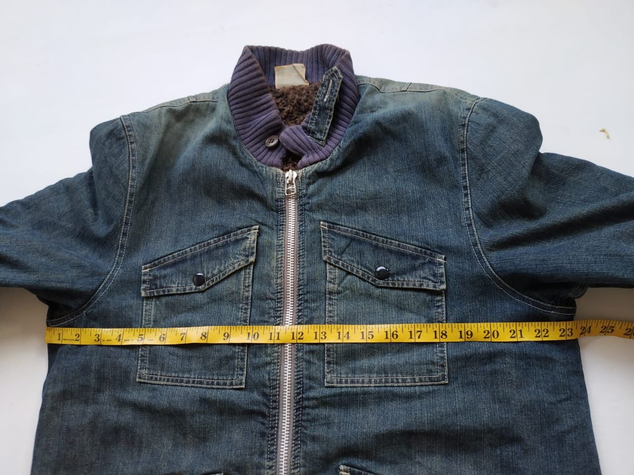 Vintage Blue Way CWU-7/P Military Flight Sherpa Denim Size US L / EU 52-54 / 3 - 5 Thumbnail