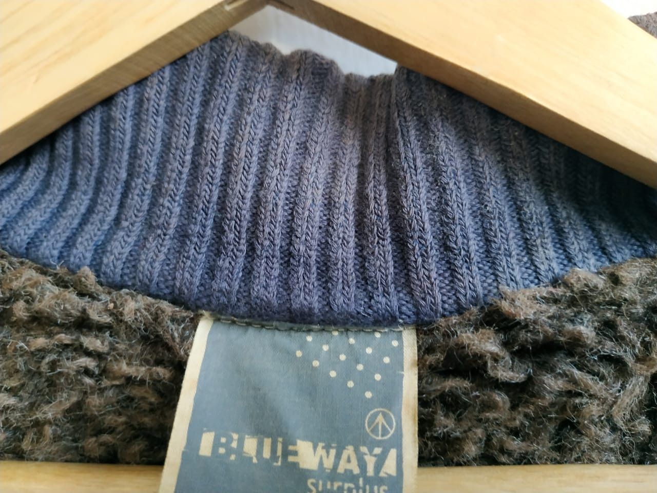 Vintage Blue Way CWU-7/P Military Flight Sherpa Denim Size US L / EU 52-54 / 3 - 15 Thumbnail