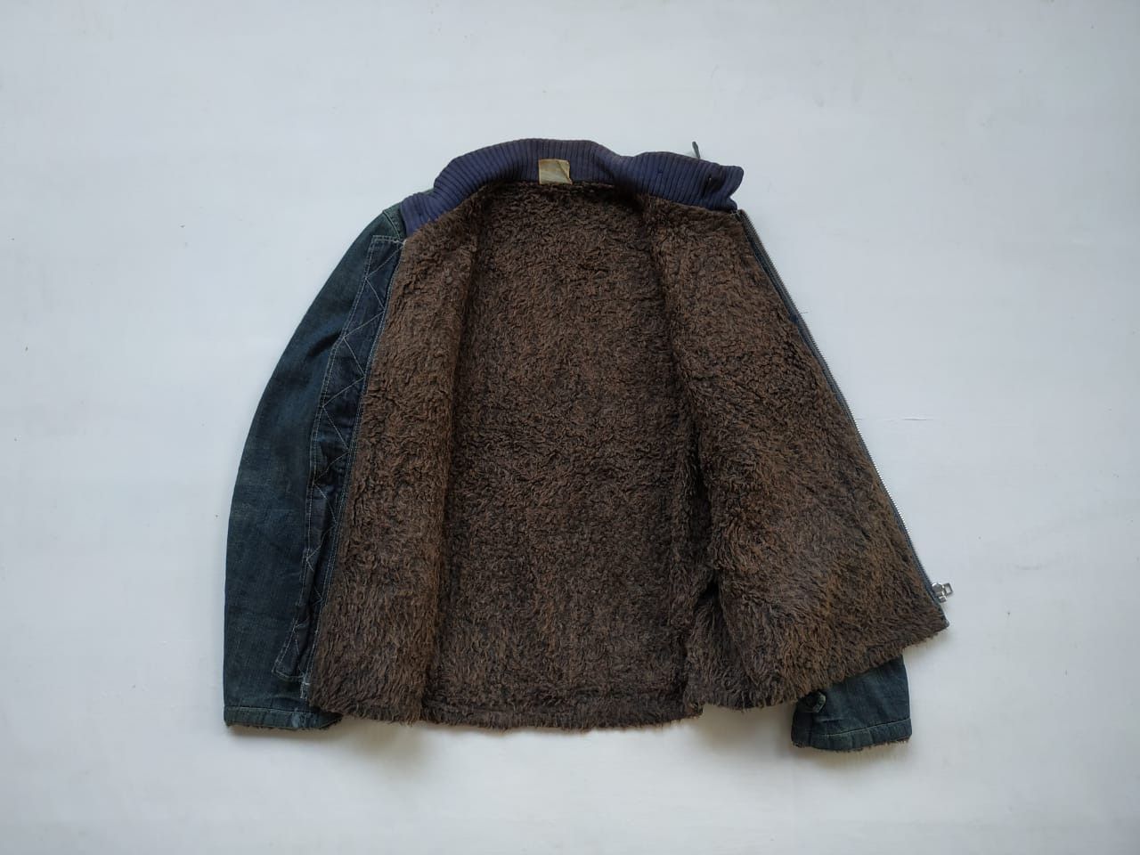 Vintage Blue Way CWU-7/P Military Flight Sherpa Denim Size US L / EU 52-54 / 3 - 9 Thumbnail