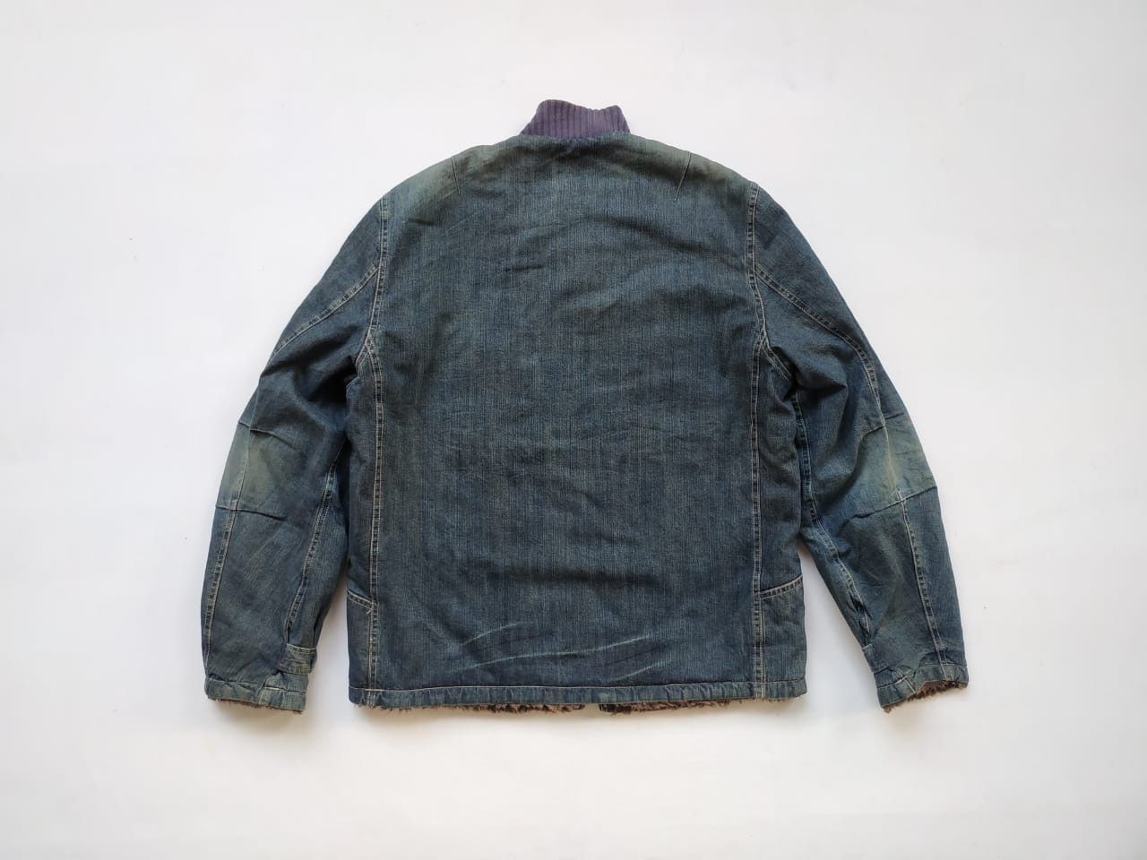 Vintage Blue Way CWU-7/P Military Flight Sherpa Denim Size US L / EU 52-54 / 3 - 6 Thumbnail