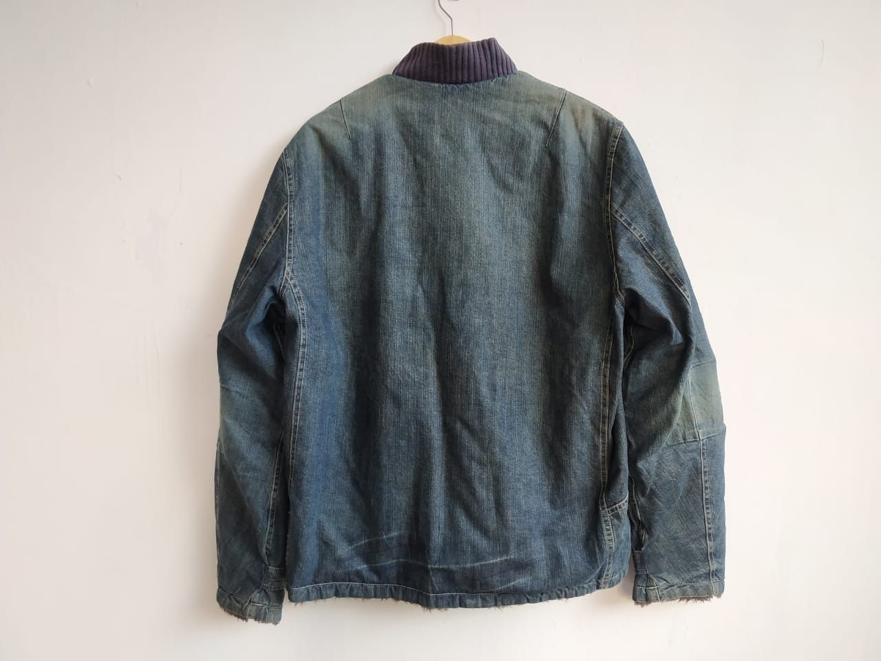 Vintage Blue Way CWU-7/P Military Flight Sherpa Denim Size US L / EU 52-54 / 3 - 12 Thumbnail