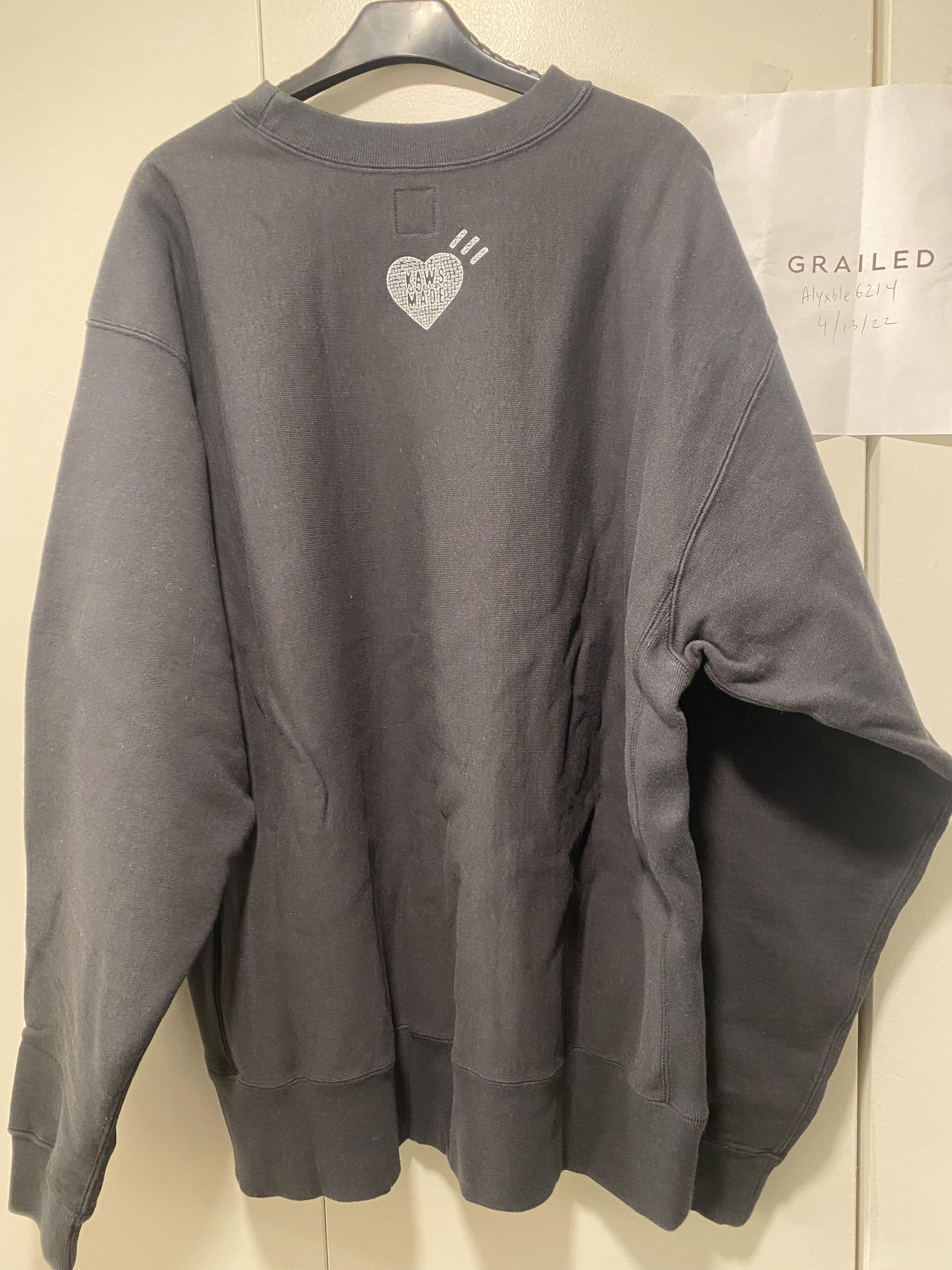 Human Made × Kaws Human Made × Kaws SWEATSHIRT KAWS #1 | Grailed
