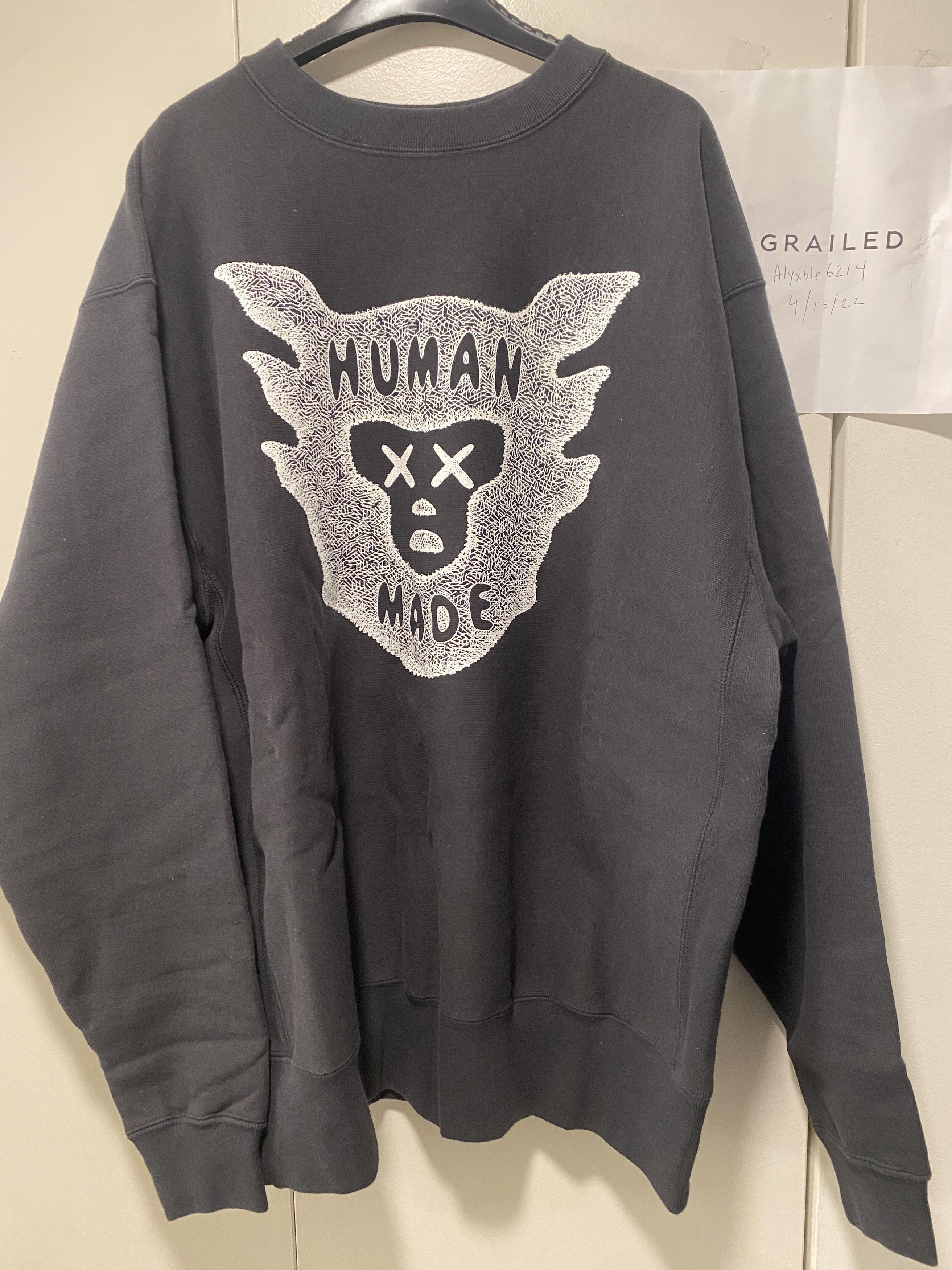 Human Made Human Made × Kaws SWEATSHIRT KAWS #1 | Grailed