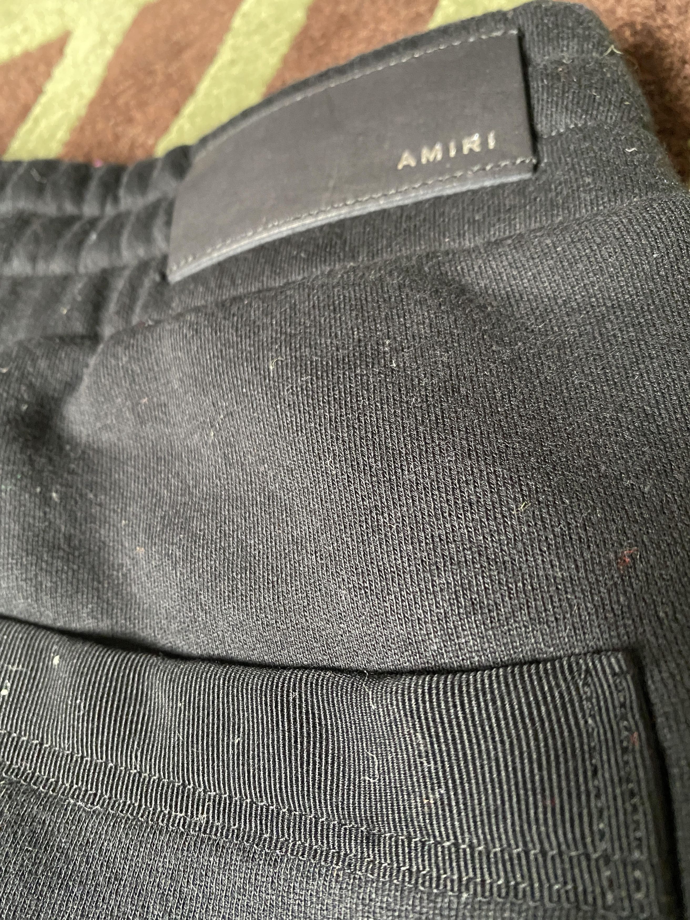 Amiri Amiri M.A. Black Sweatshorts Core logo Size US 34 / EU 50 - 5 Thumbnail