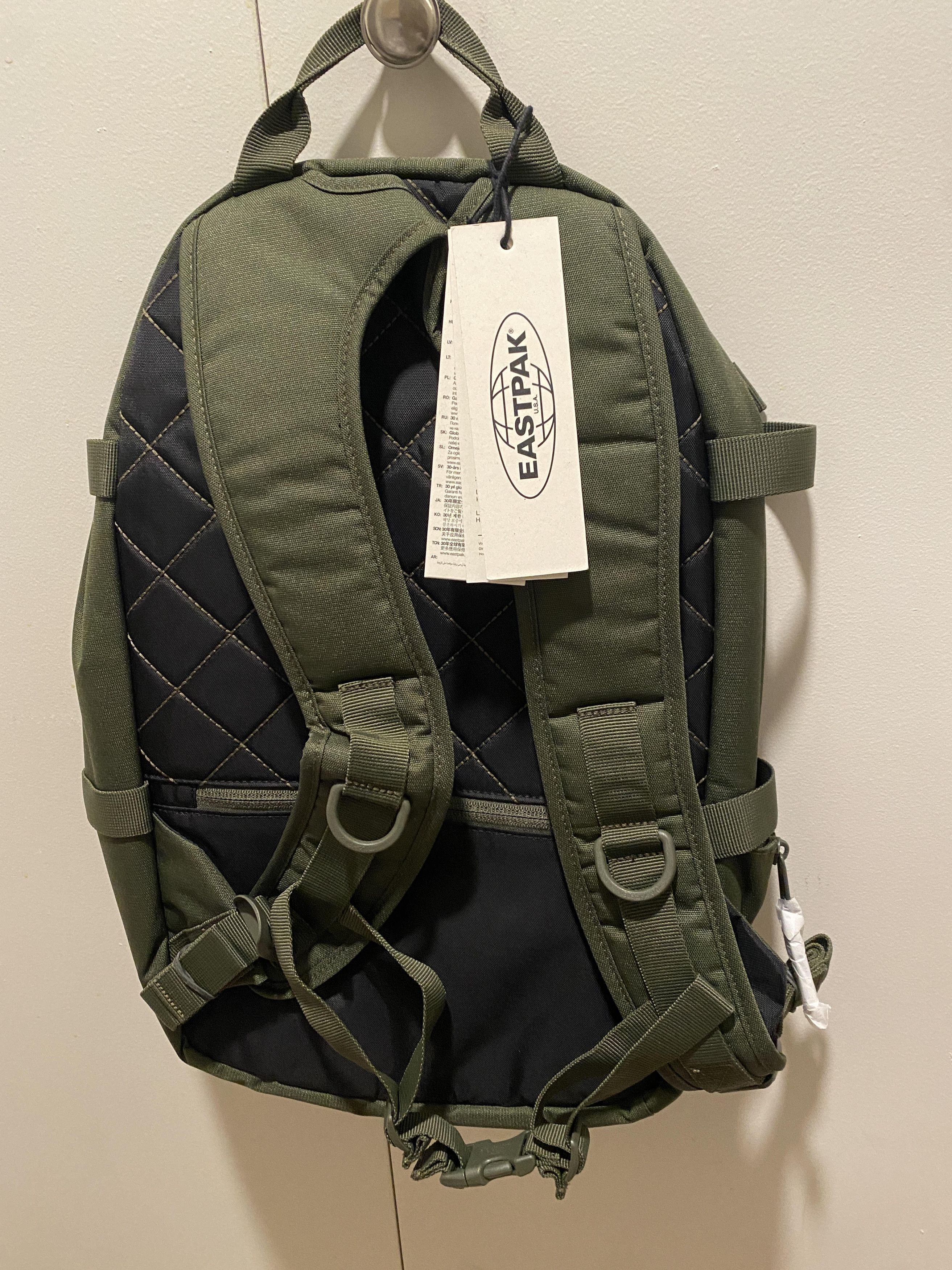 Eastpak Borys Olive Backpack Bag in Green, Men's — image 2 of 6