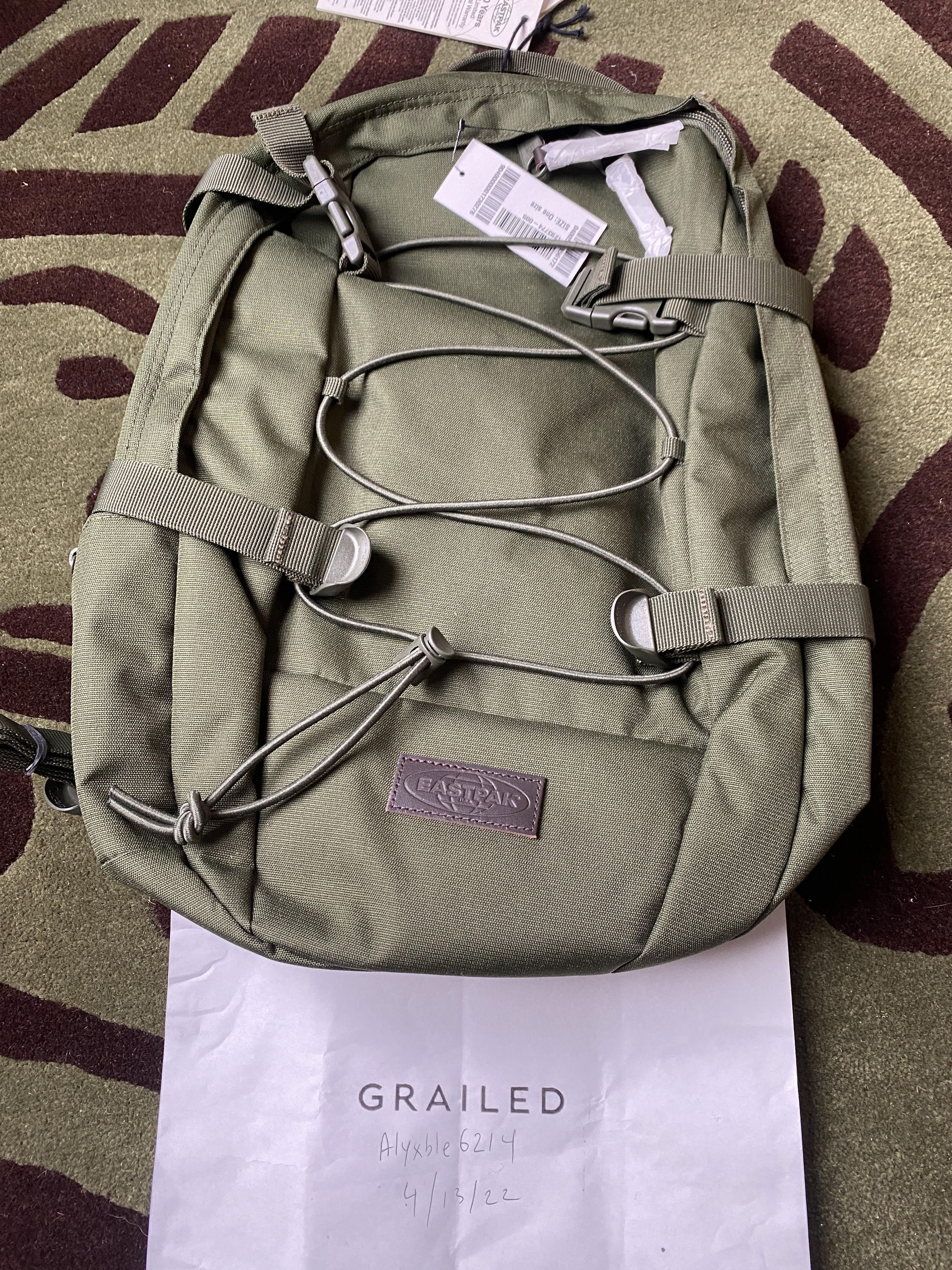 Eastpak Eastpak Borys olive backpack bag Size ONE SIZE - 9 Thumbnail