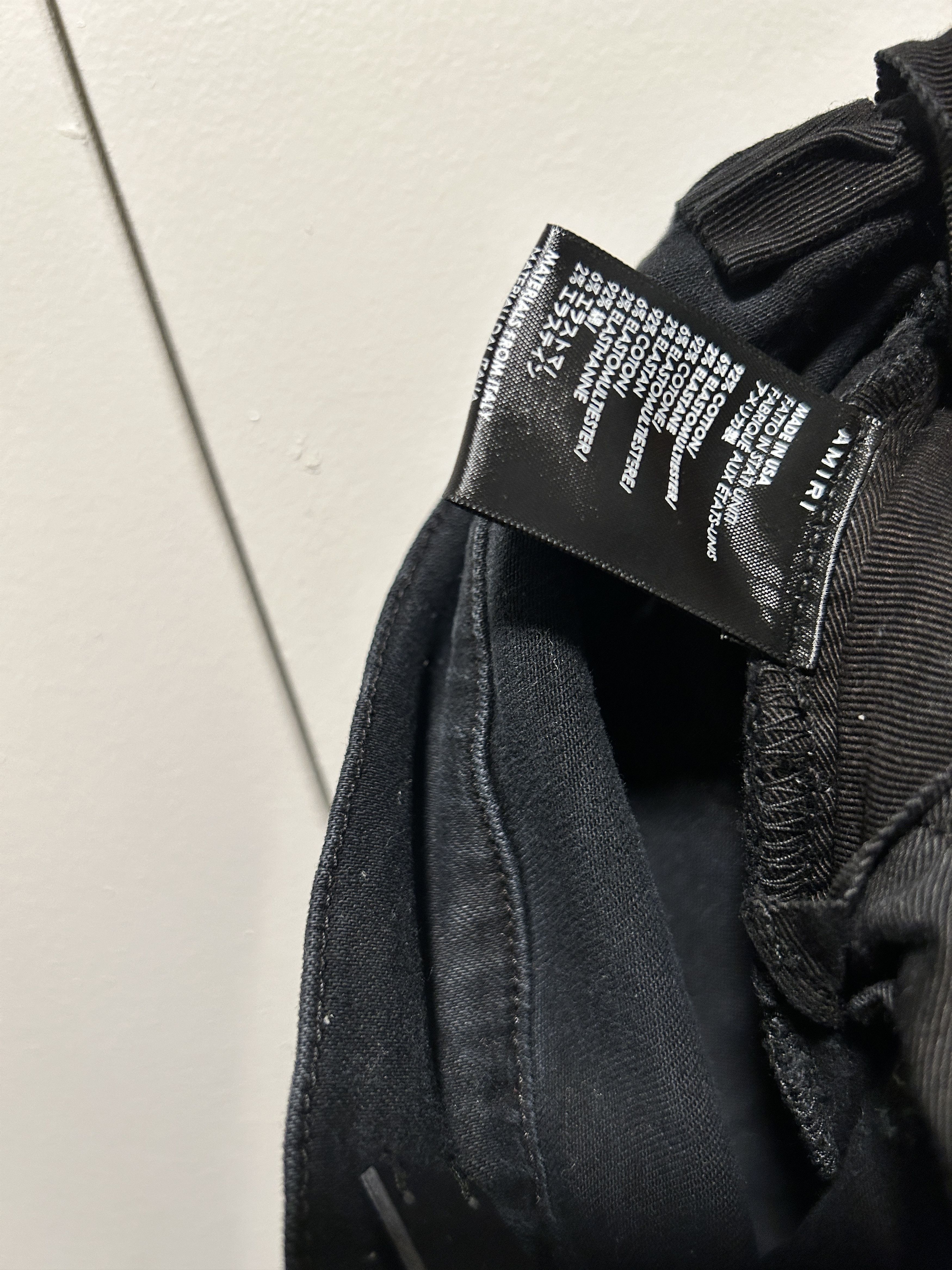 Amiri Amiri laser check thrasher plus jeans black size 33 Size US 33 - 7 Thumbnail