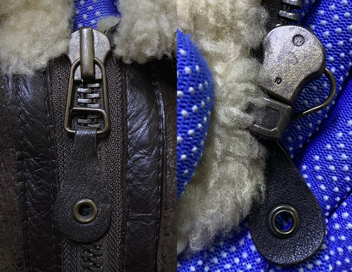 Avirex Eagle Sqdn TYPE B-3 Sheepskin Aviator Bomber Jacket Size US M / EU 48-50 / 2 - 10 Thumbnail