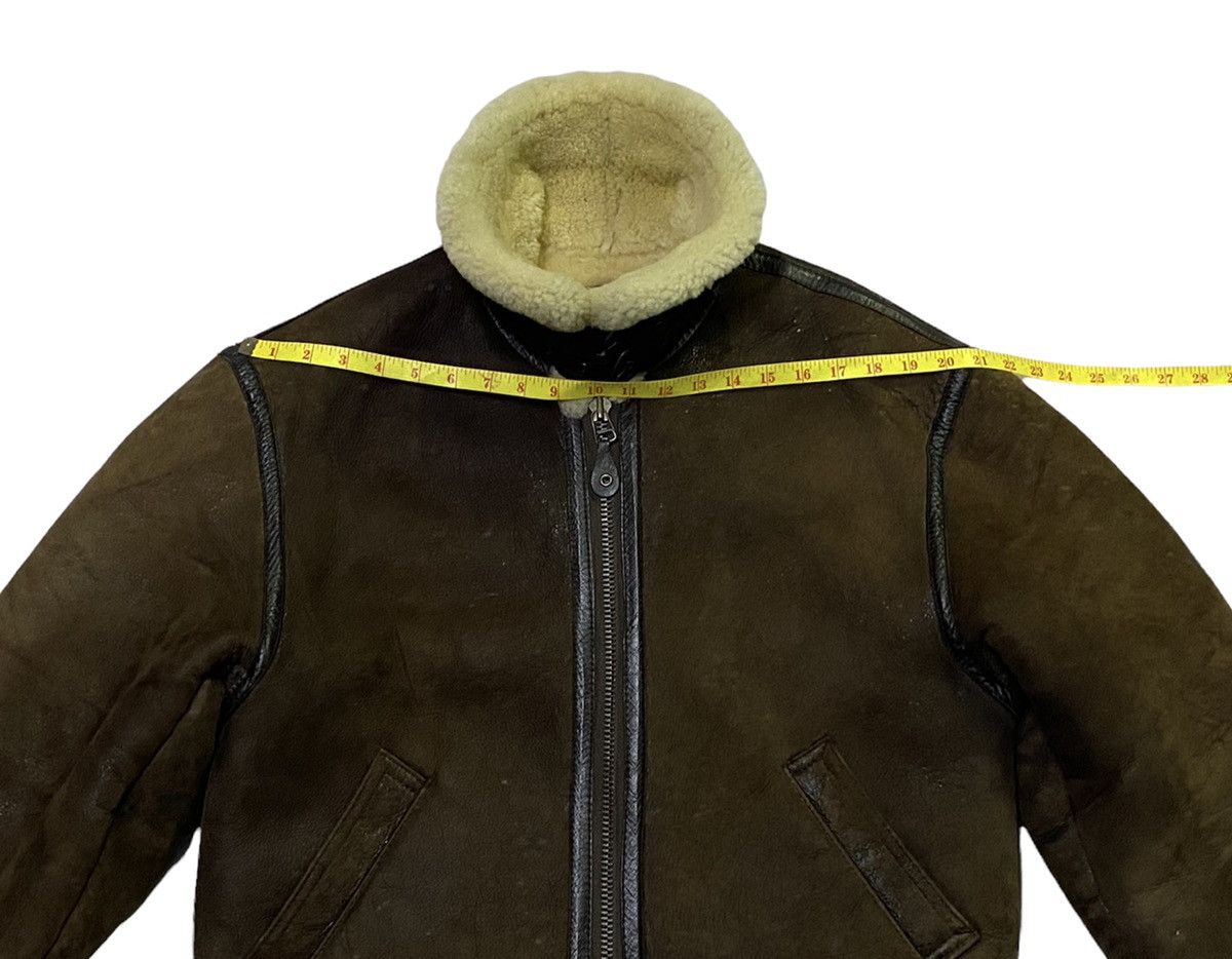 Avirex Eagle Sqdn TYPE B-3 Sheepskin Aviator Bomber Jacket Size US M / EU 48-50 / 2 - 6 Thumbnail