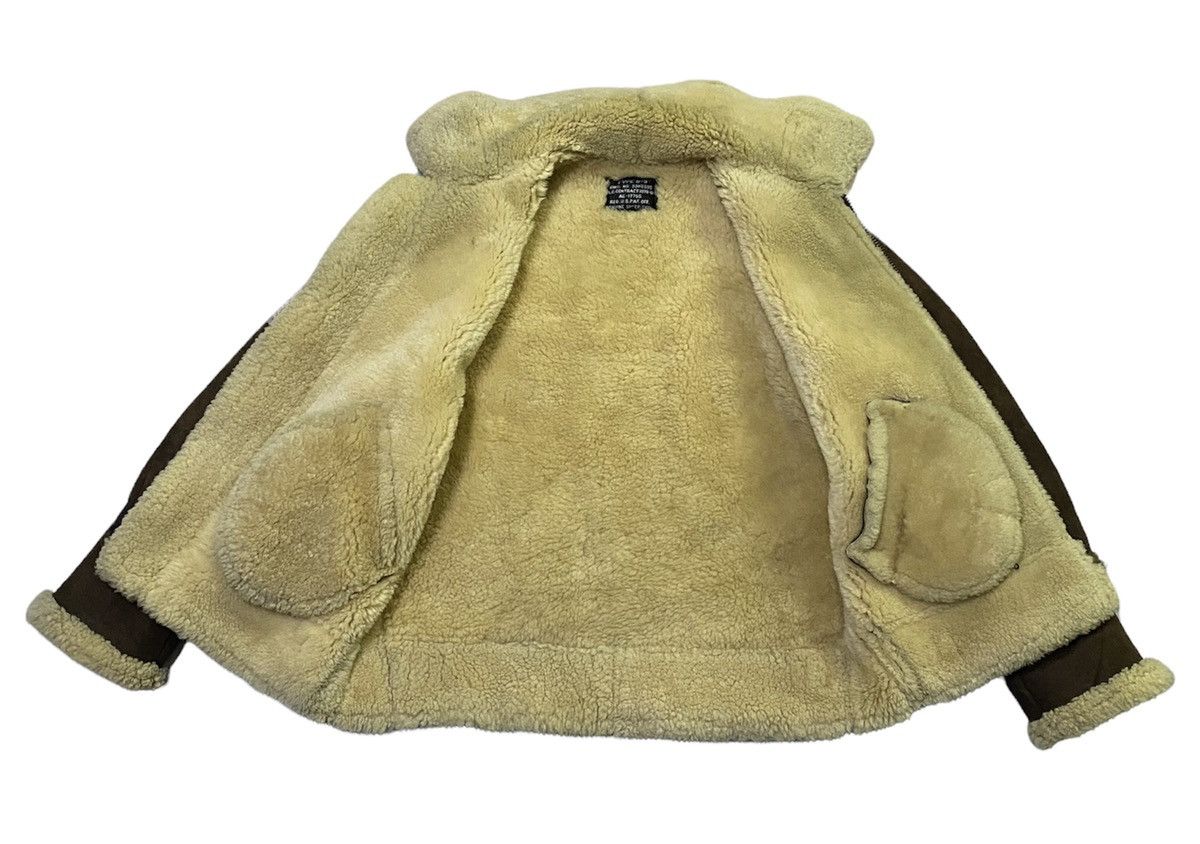 Avirex Eagle Sqdn TYPE B-3 Sheepskin Aviator Bomber Jacket Size US M / EU 48-50 / 2 - 21 Thumbnail