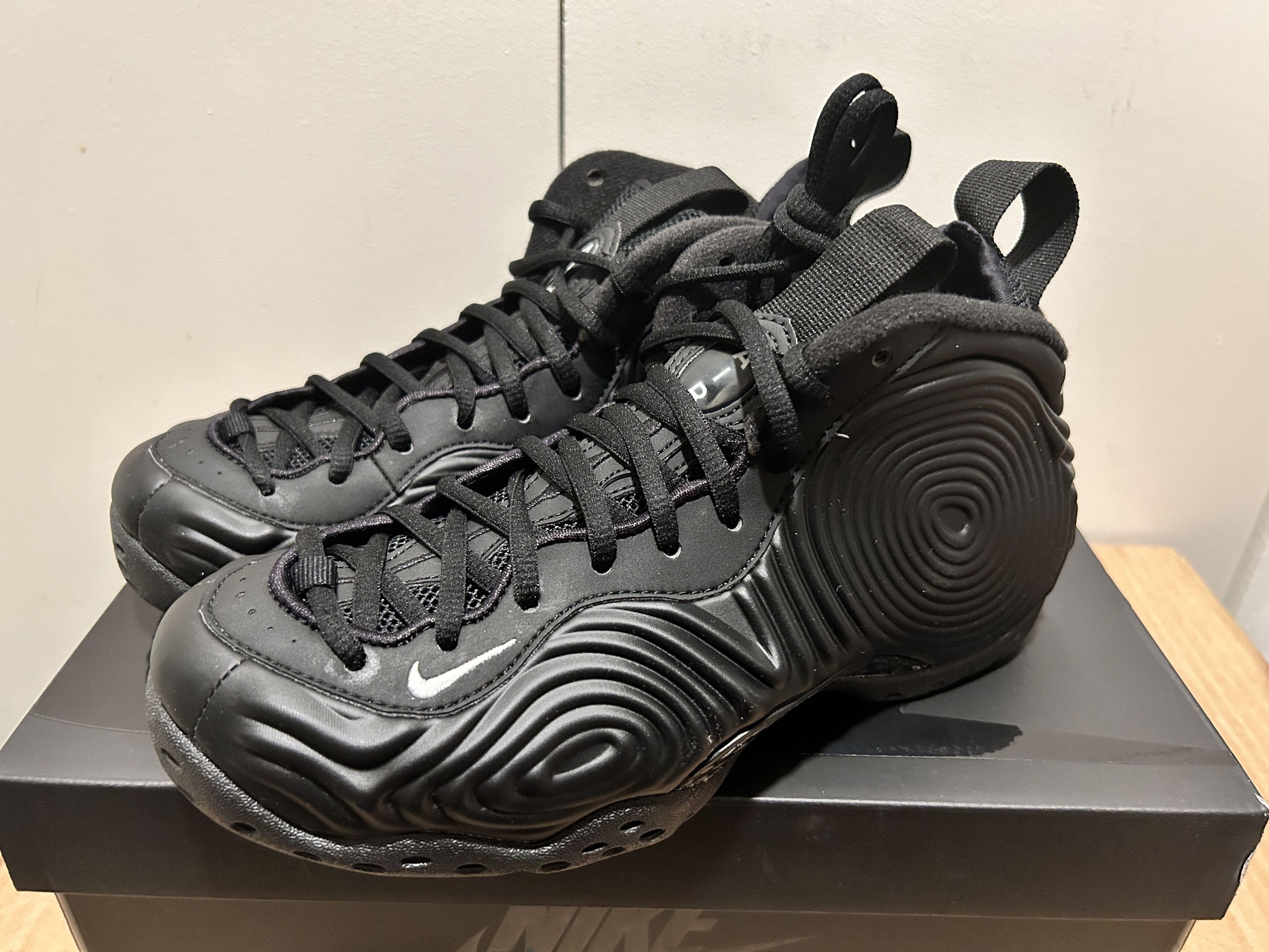 Foamposite Comme Des Garcons Black Low Top Nike Air Foamposite One