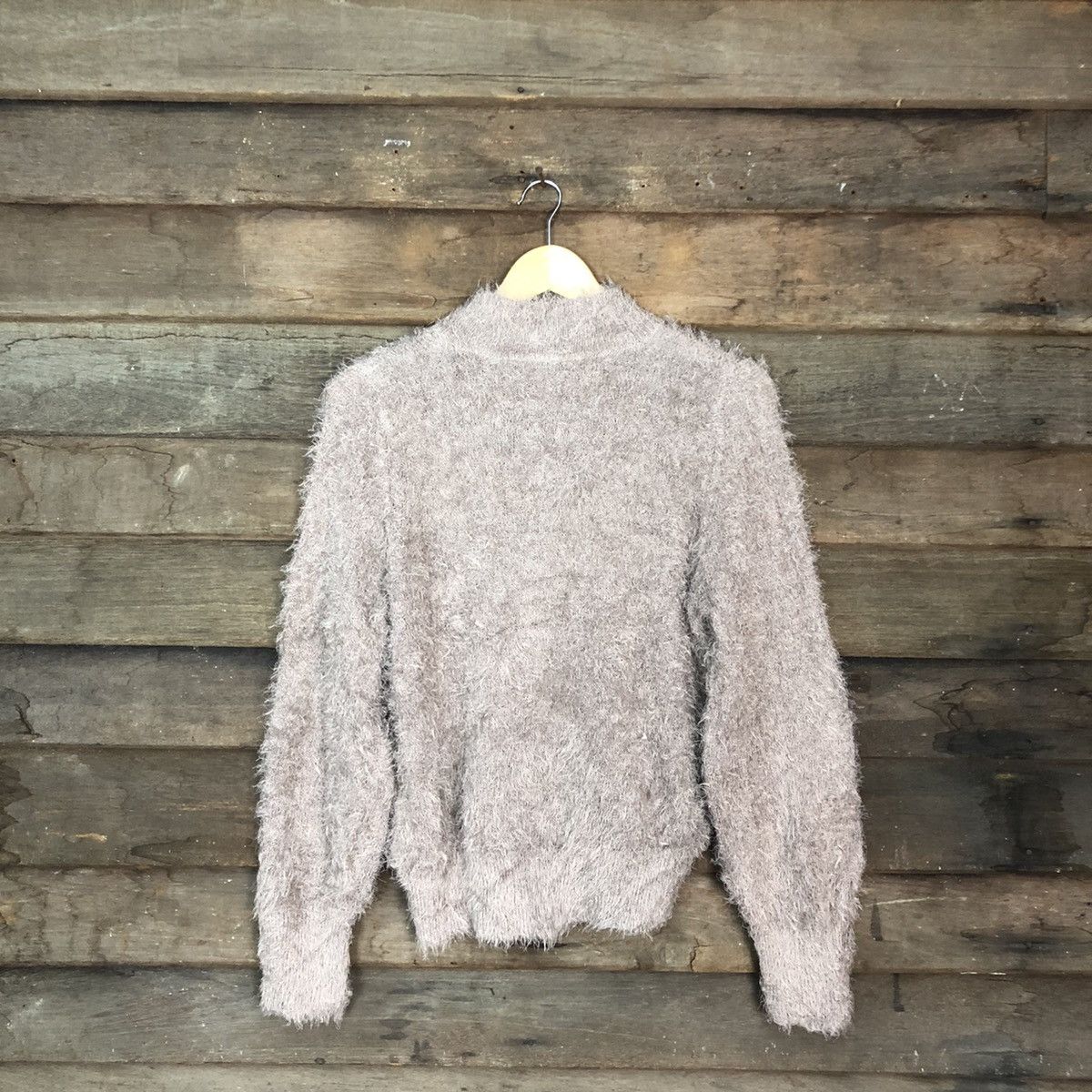 Homespun Knitwear × Japanese Brand × Vintage Earth Music & Ecology fur shaggy Mohair Knitwear #c1033 Size M / US 6-8 / IT 42-44 - 11 Thumbnail