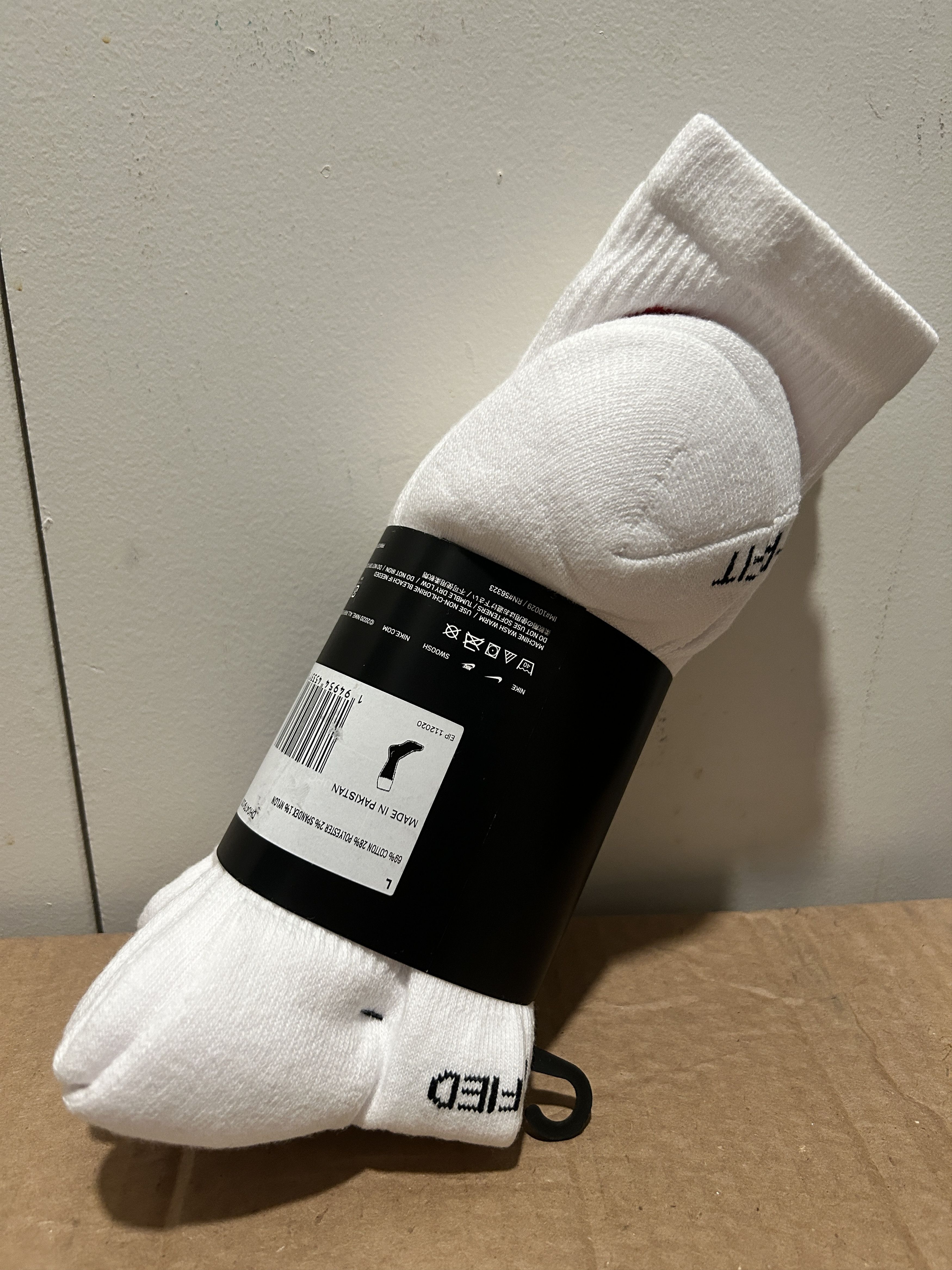 Drake NIKE CLB SOCKS WHITE Certified Lover Boy Drake Size 34 - 3 Thumbnail