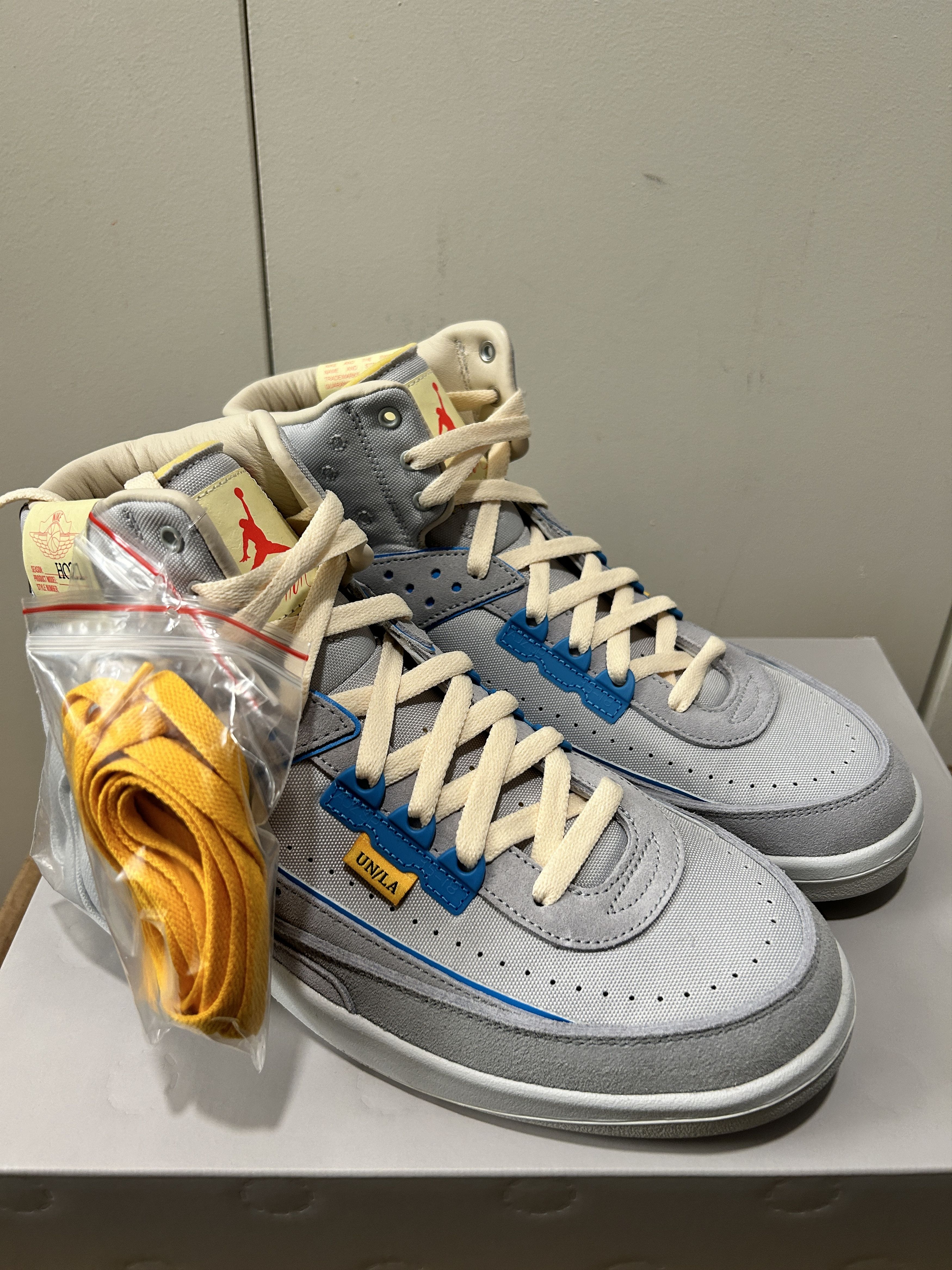Jordan Brand × Union LA Jordan 2 retro sp union grey fog Size US 10 / EU 43 - 1 Thumbnail