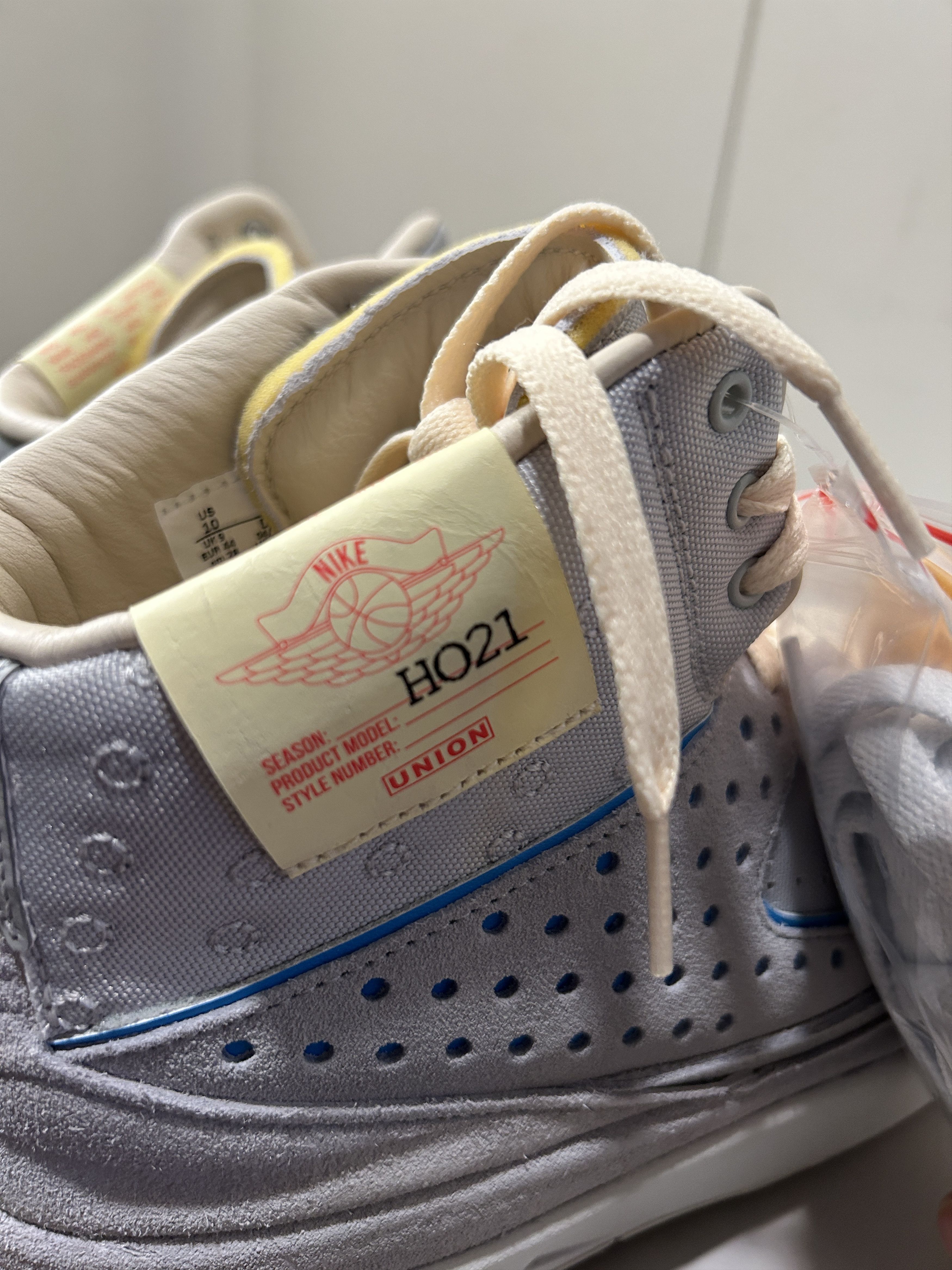 Jordan Brand × Union LA Jordan 2 retro sp union grey fog Size US 10 / EU 43 - 10 Thumbnail