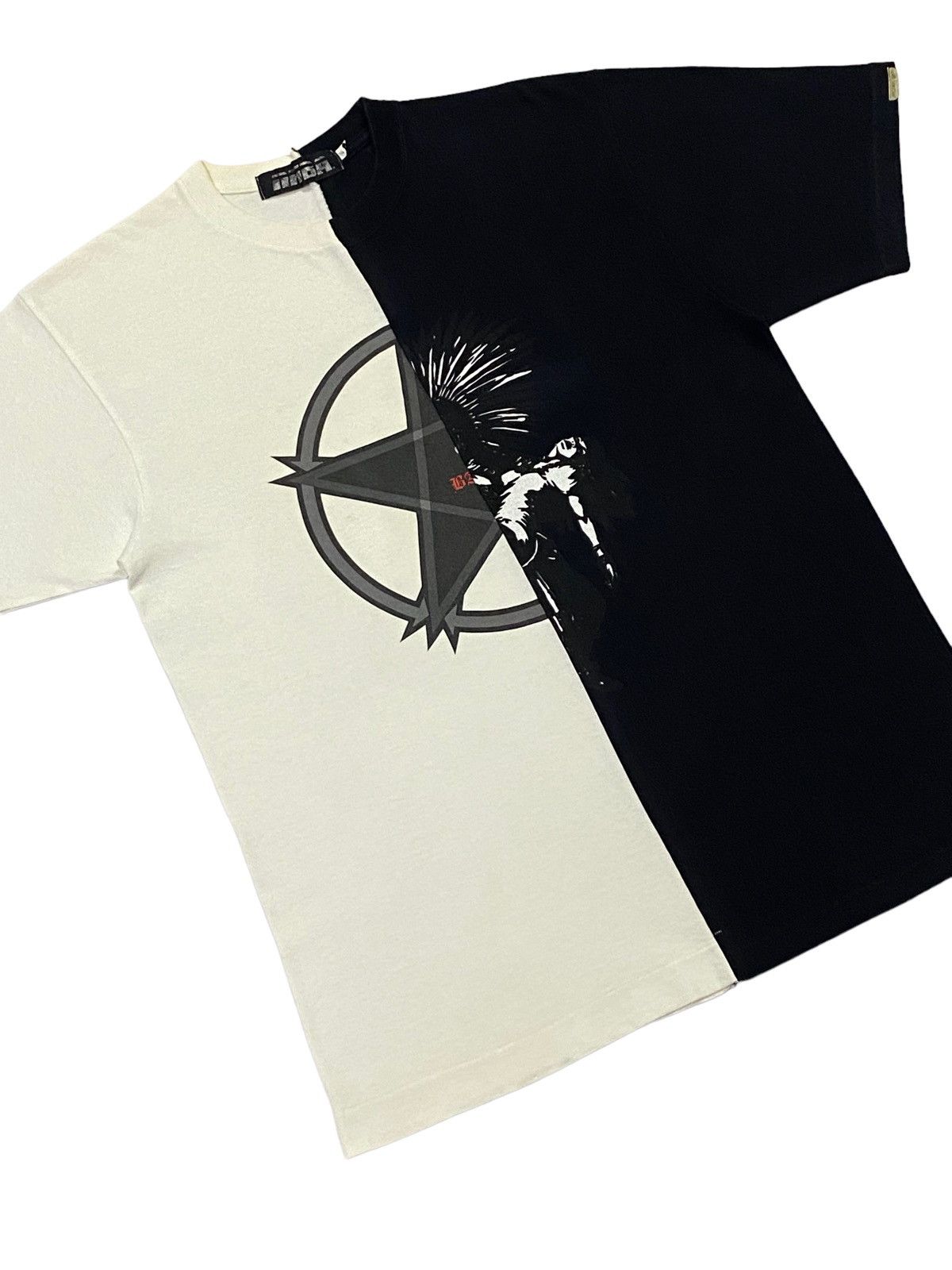 Bape × Neighborhood Vintage Bape X Neighborhood Split logo Tee Size US L / EU 52-54 / 3 - 21 Thumbnail